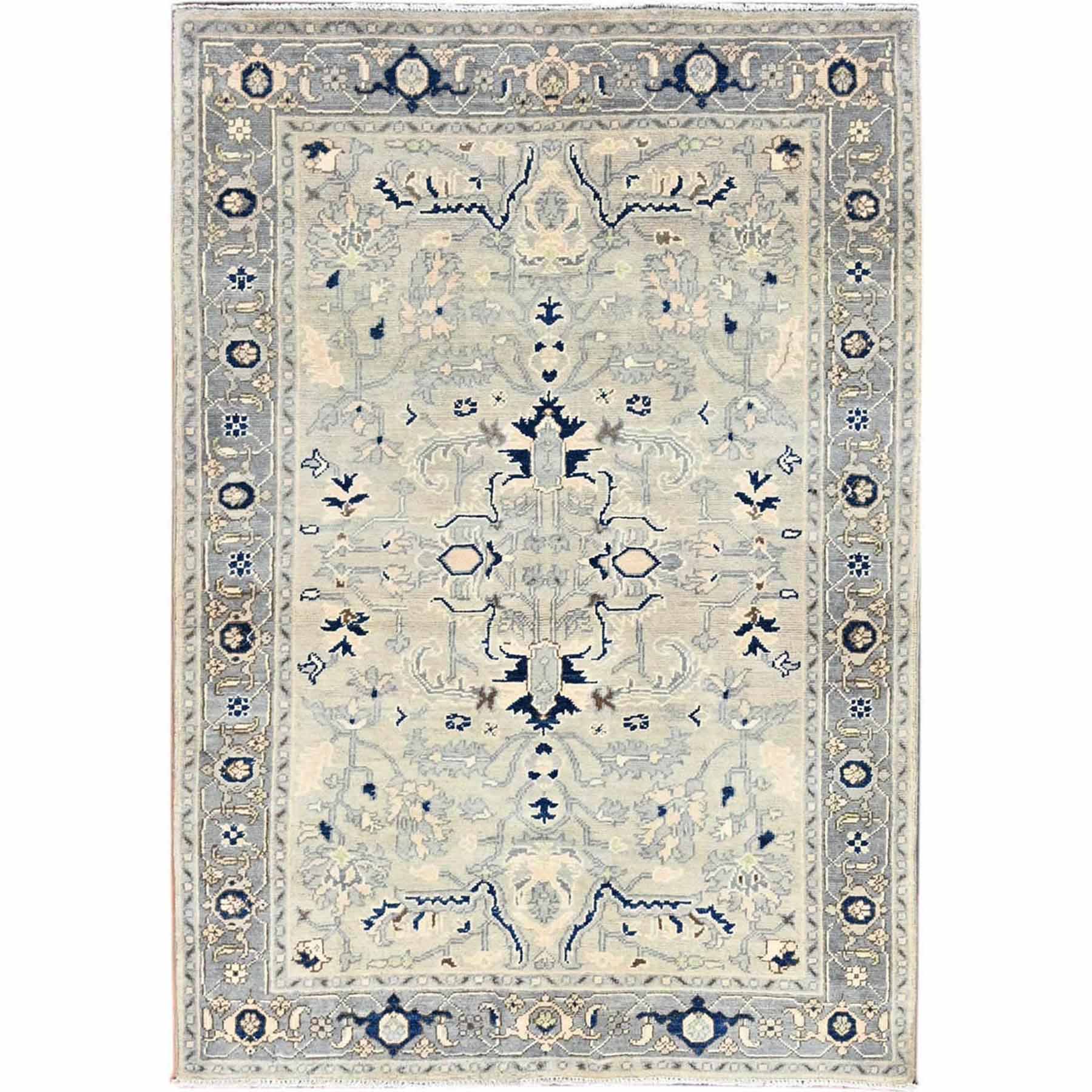 Heriz-Hand-Knotted-Rug-431925