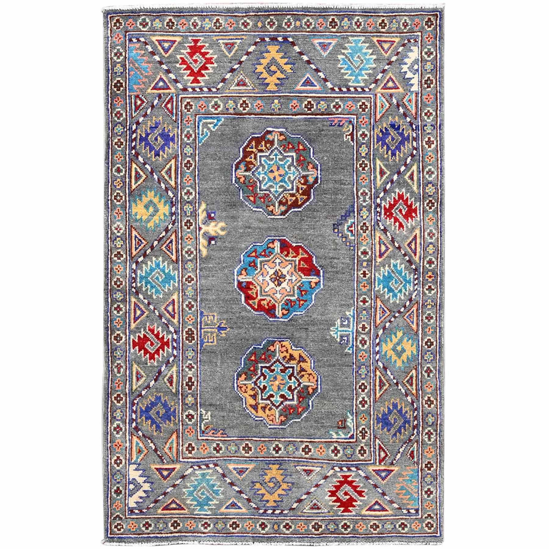 Kazak-Hand-Knotted-Rug-430850