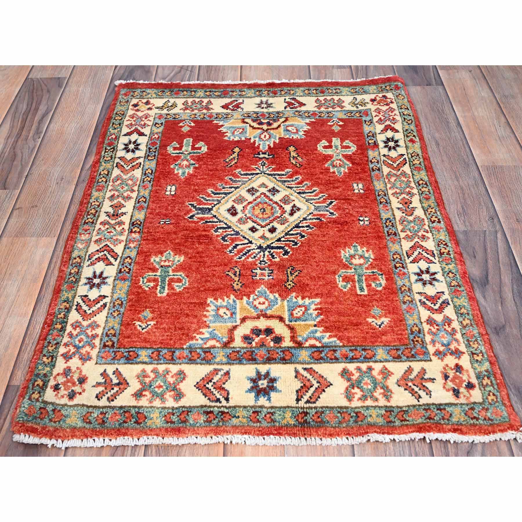 Kazak-Hand-Knotted-Rug-431155