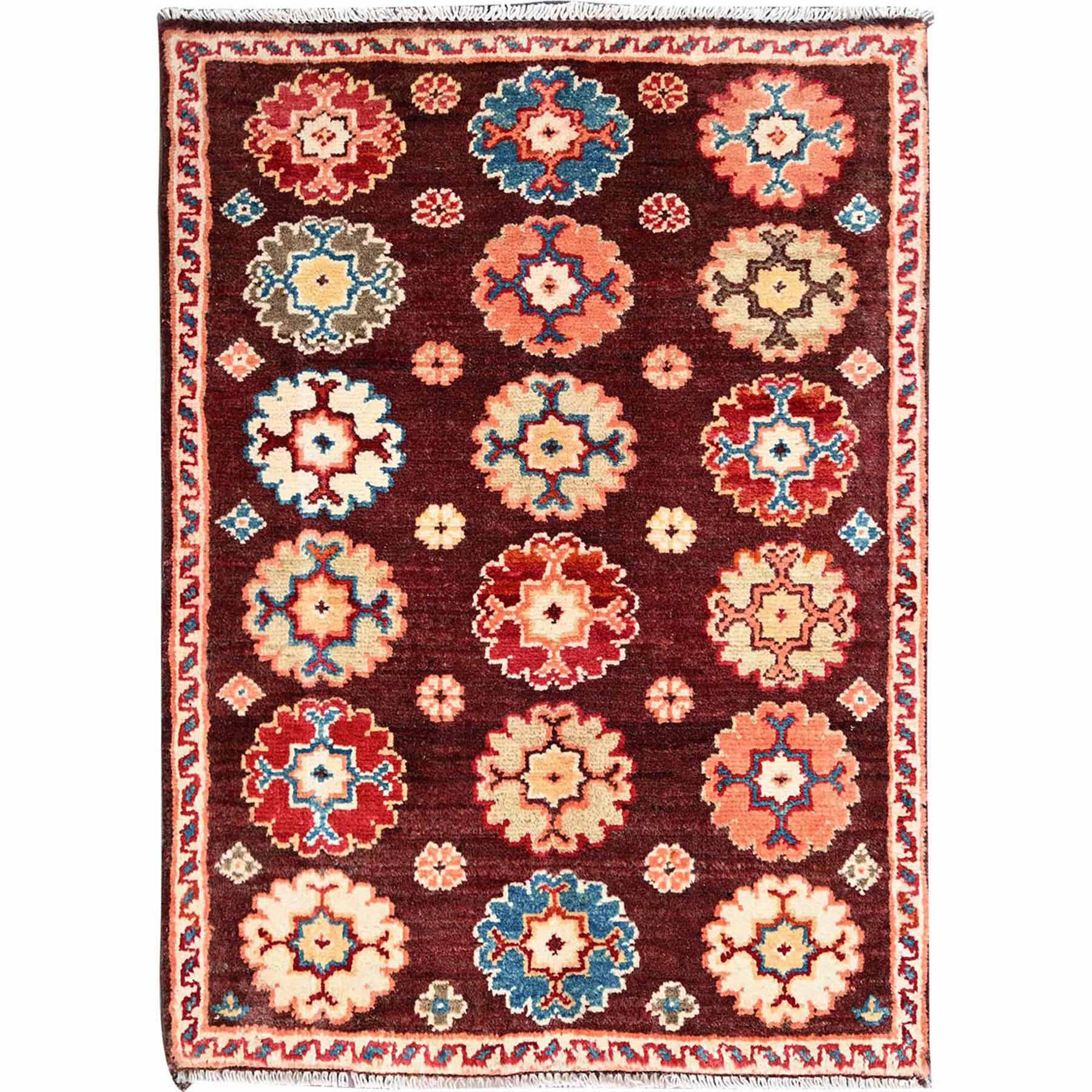 Kazak-Hand-Knotted-Rug-431205
