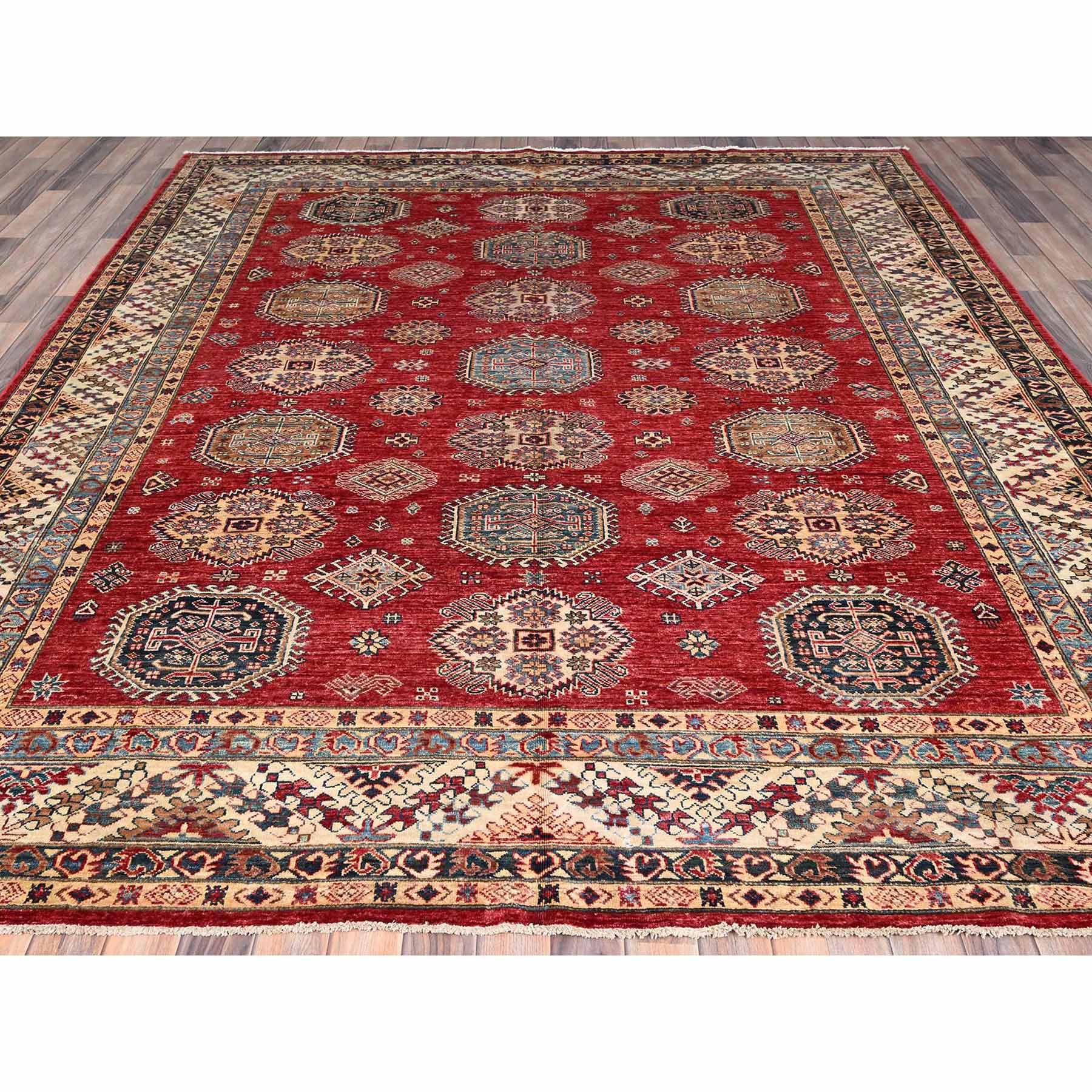 Kazak-Hand-Knotted-Rug-431335