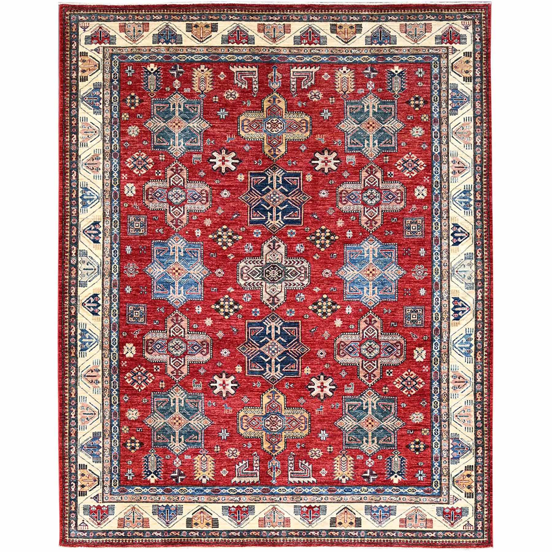 Kazak-Hand-Knotted-Rug-431345