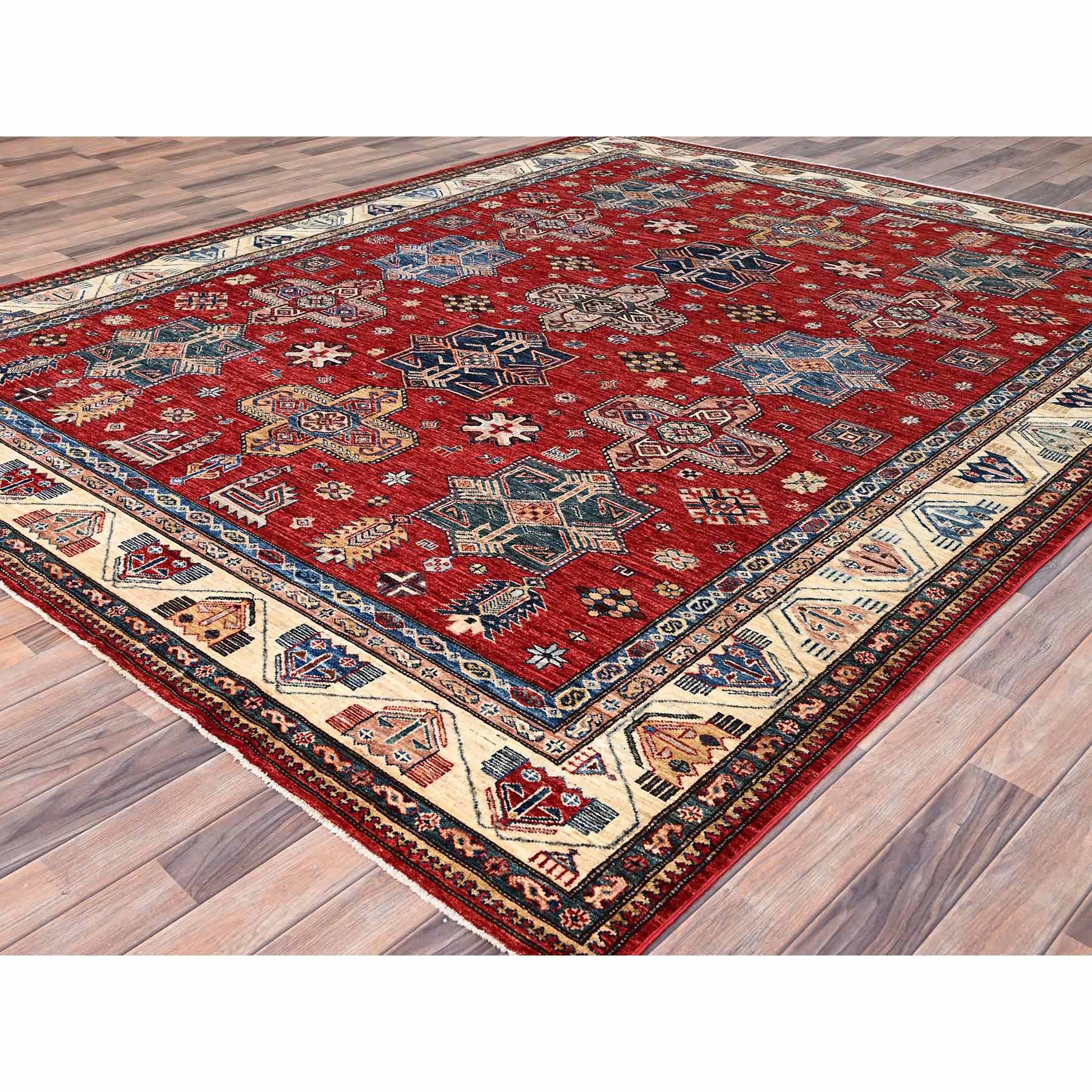 Kazak-Hand-Knotted-Rug-431345