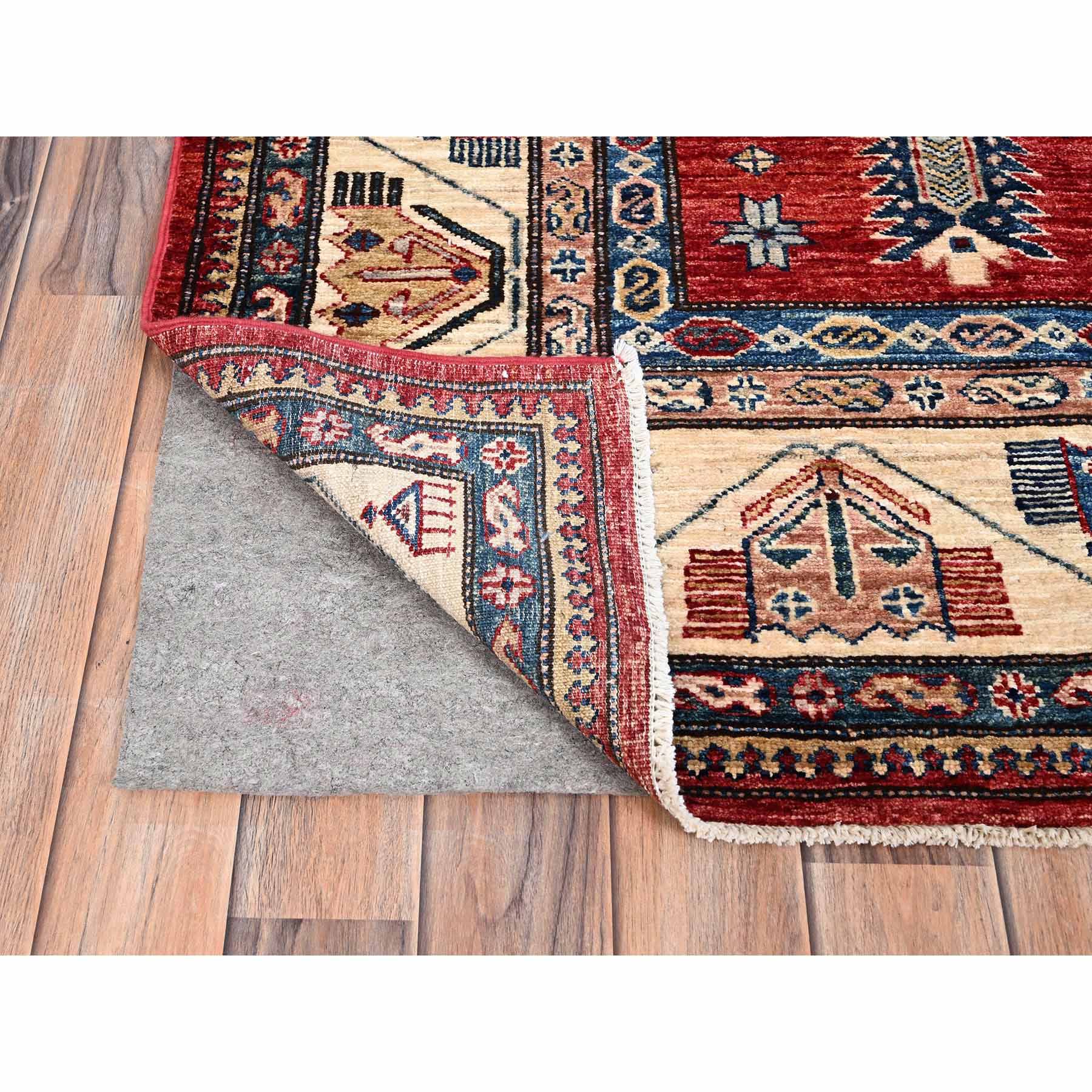 Kazak-Hand-Knotted-Rug-431345