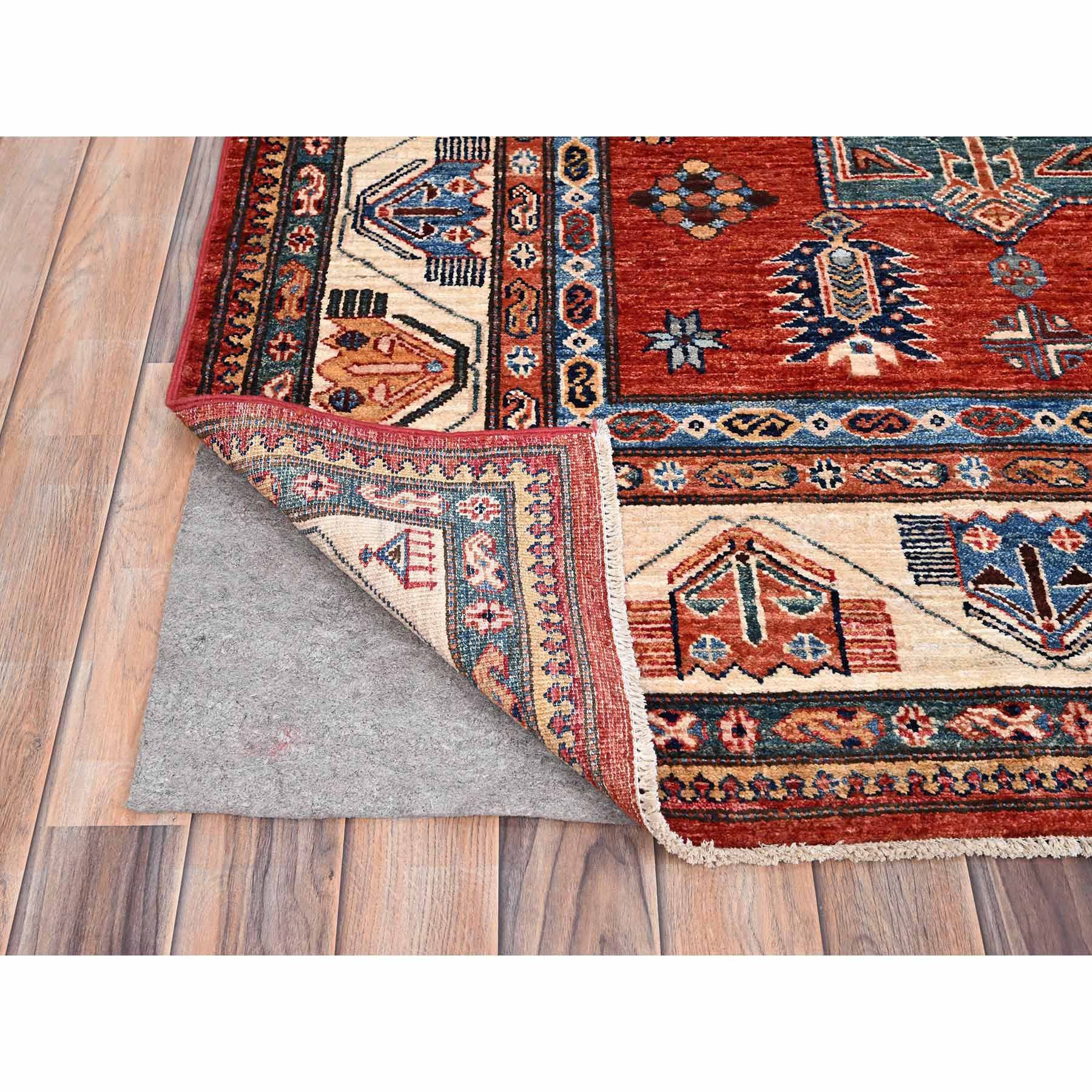 Kazak-Hand-Knotted-Rug-431365