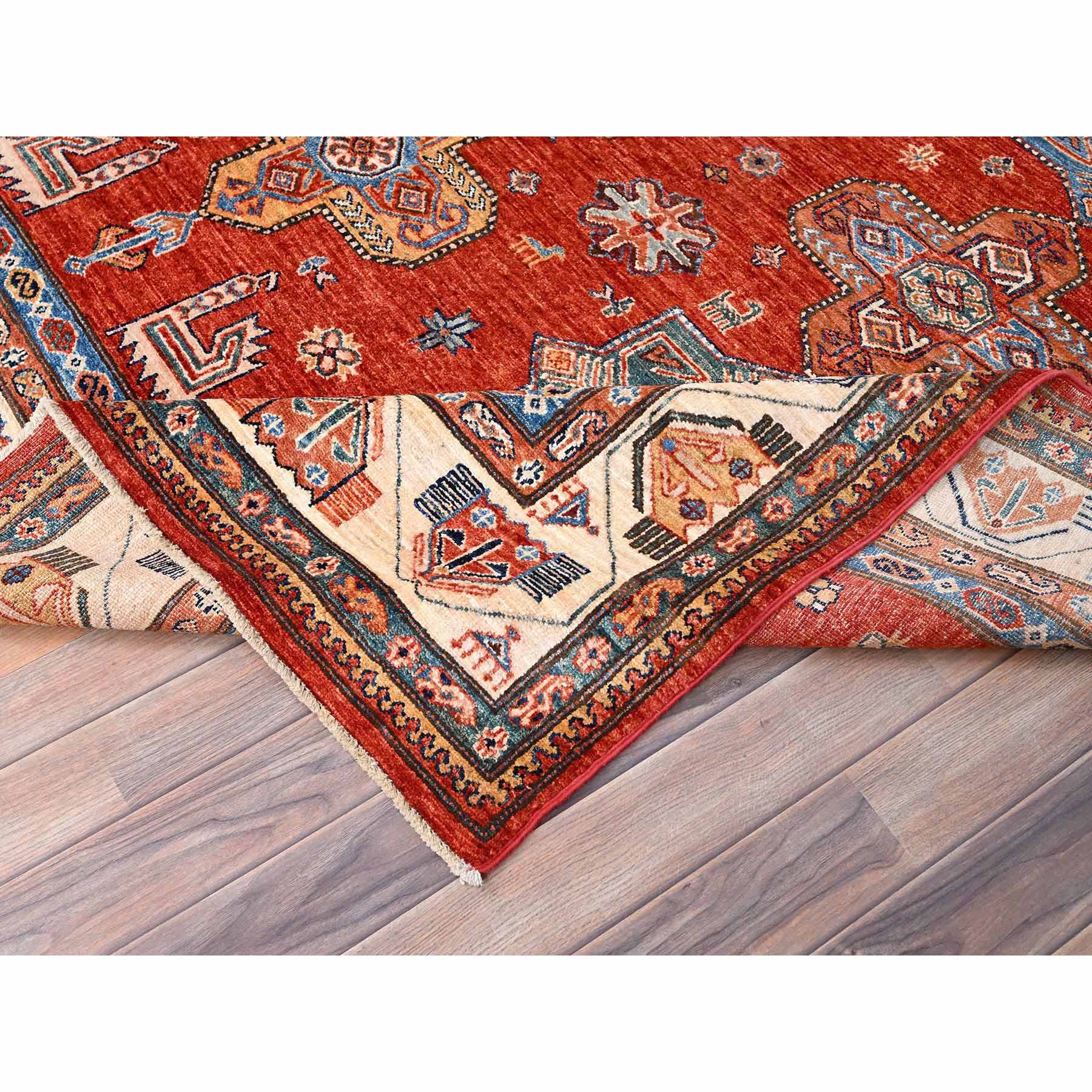 Kazak-Hand-Knotted-Rug-431365