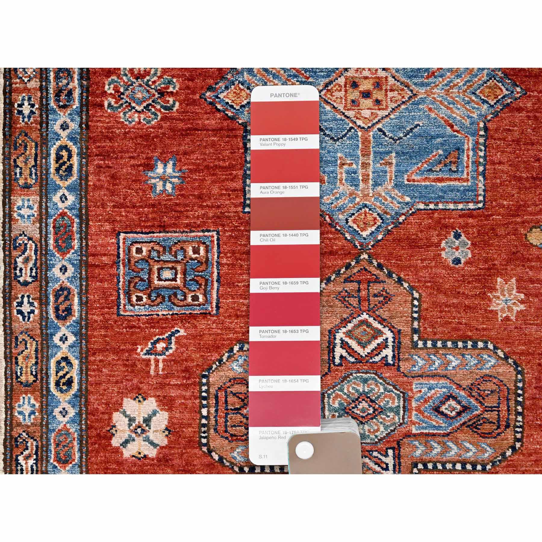 Kazak-Hand-Knotted-Rug-431365