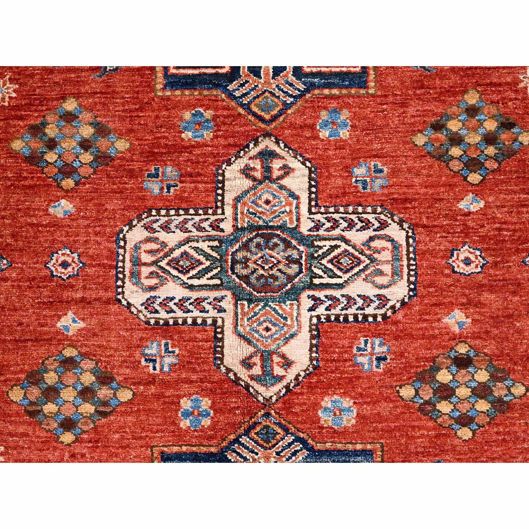 Kazak-Hand-Knotted-Rug-431365