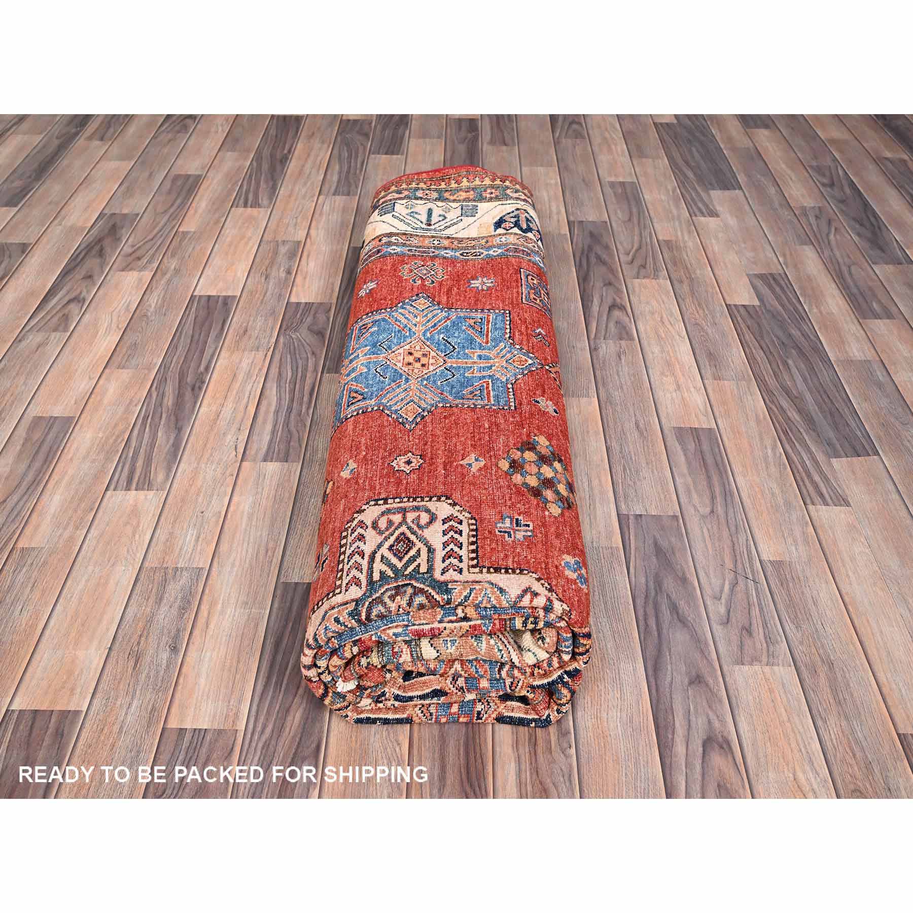 Kazak-Hand-Knotted-Rug-431365