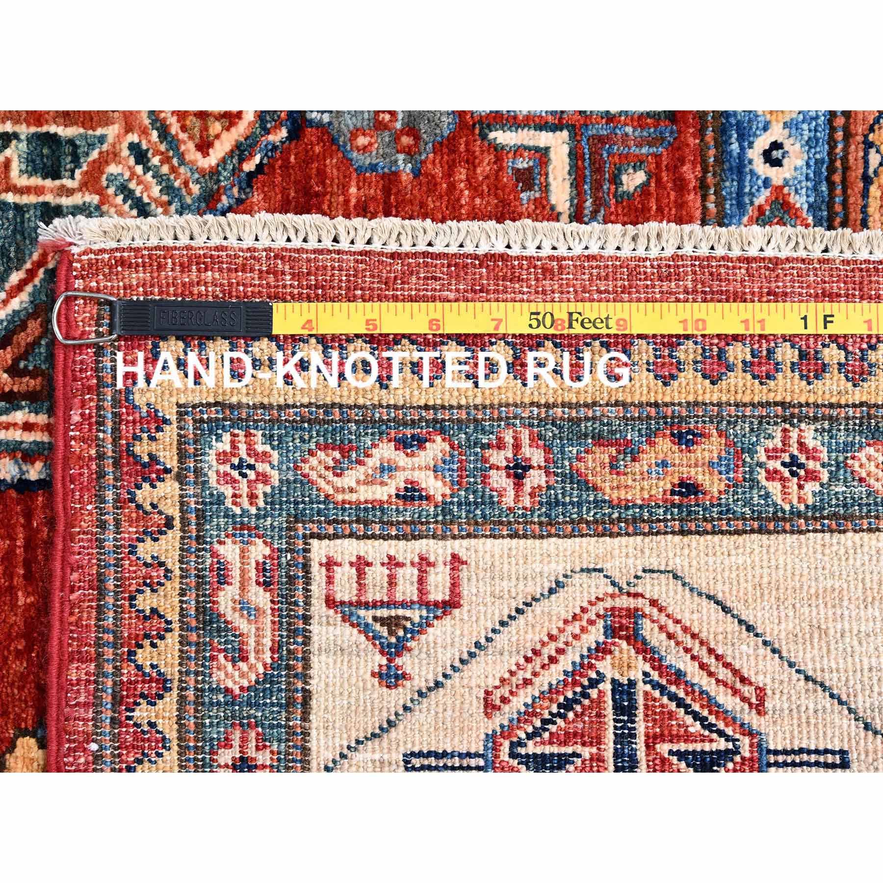 Kazak-Hand-Knotted-Rug-431365