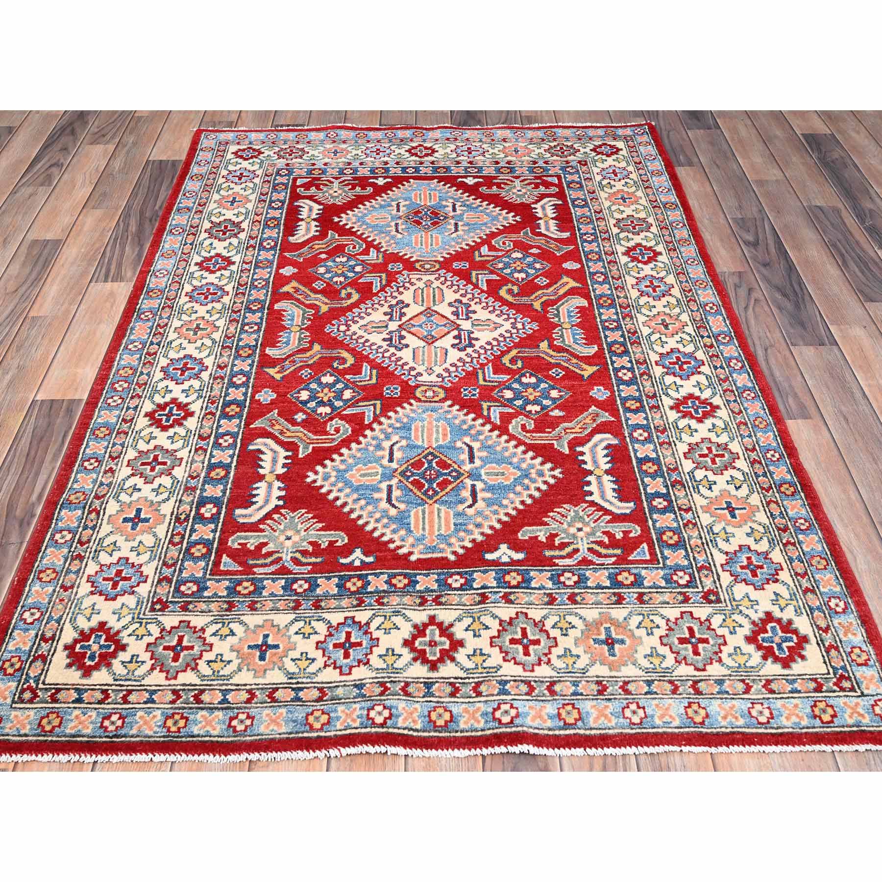 Kazak-Hand-Knotted-Rug-431460