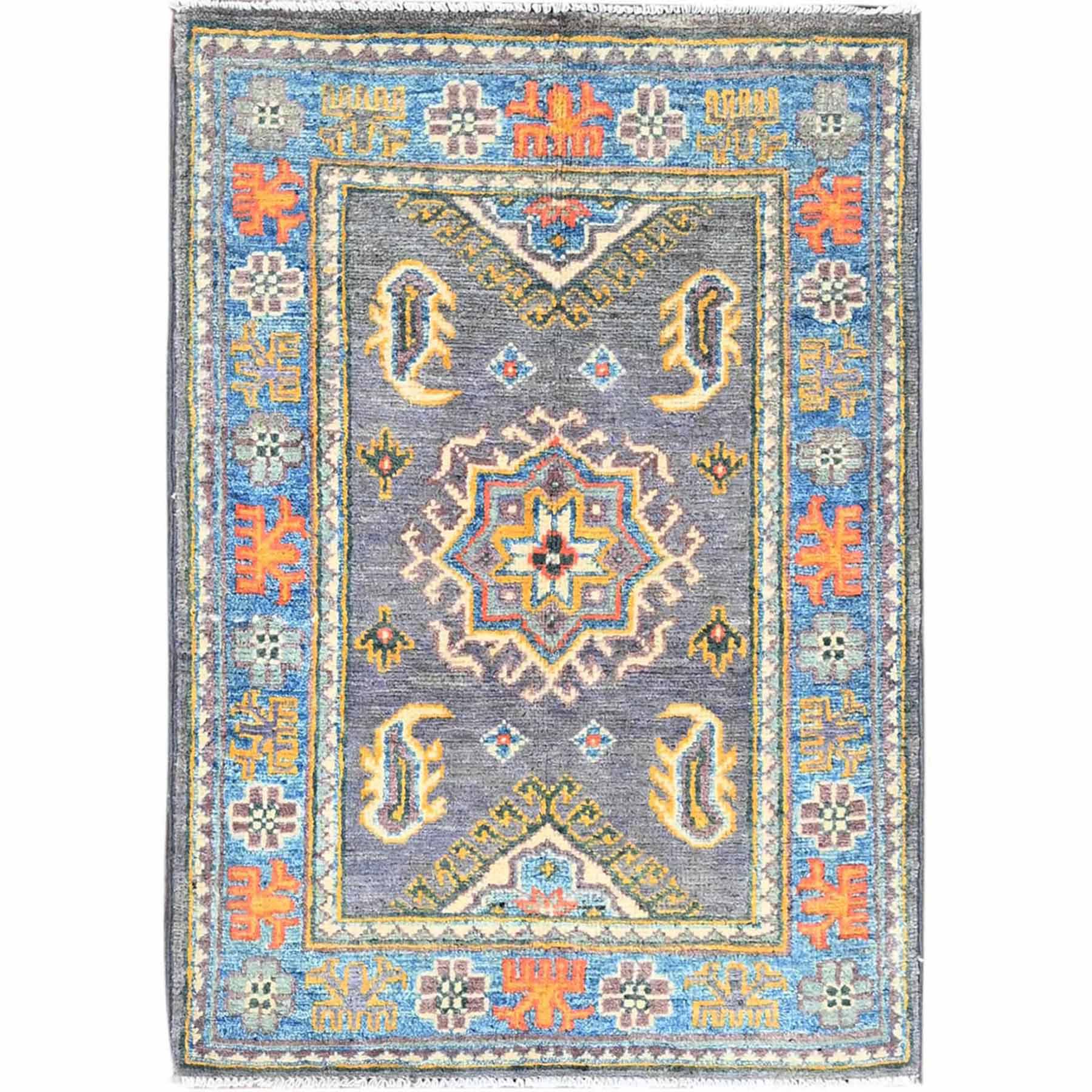 Kazak-Hand-Knotted-Rug-431515