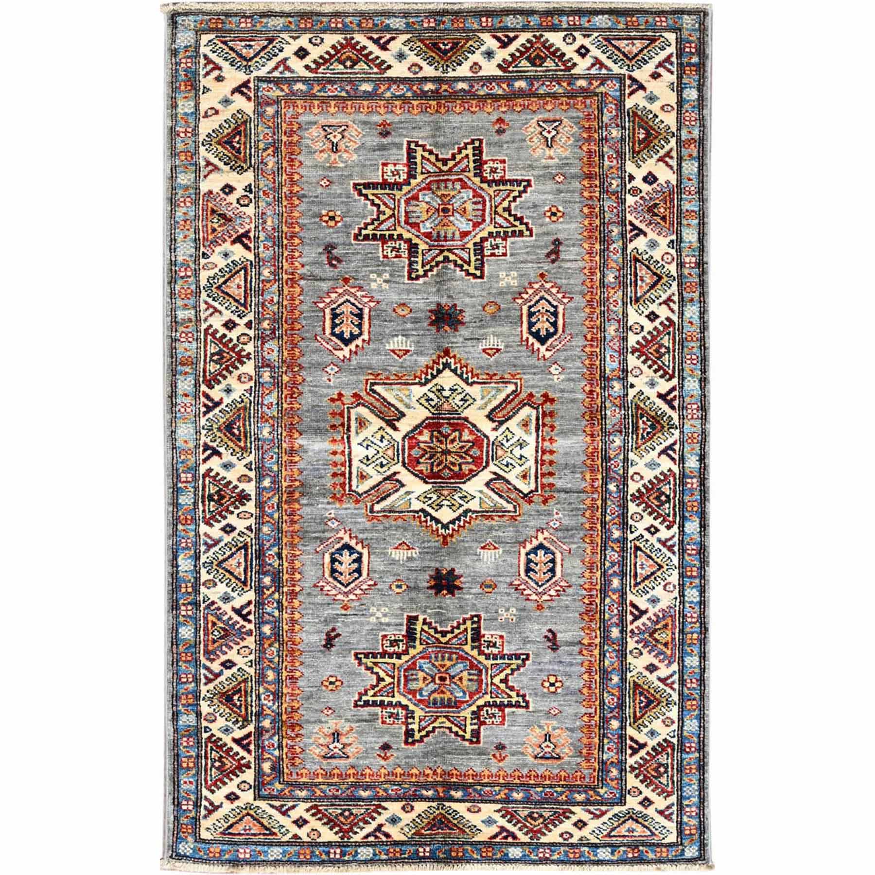 Kazak-Hand-Knotted-Rug-431525