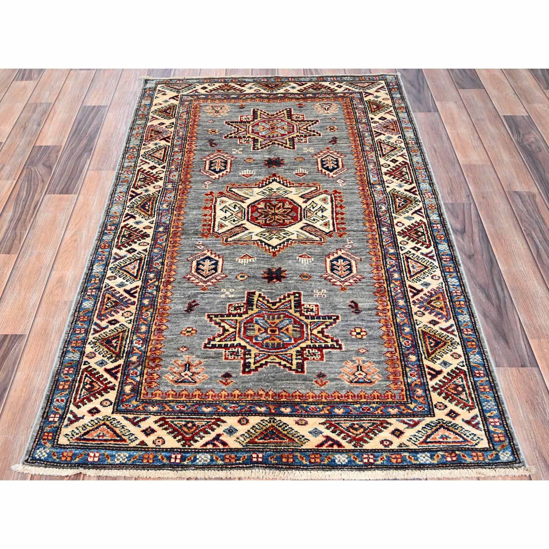 Kazak-Hand-Knotted-Rug-431525