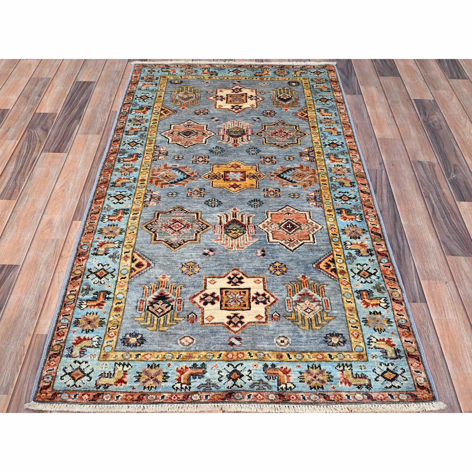 Kazak-Hand-Knotted-Rug-431540