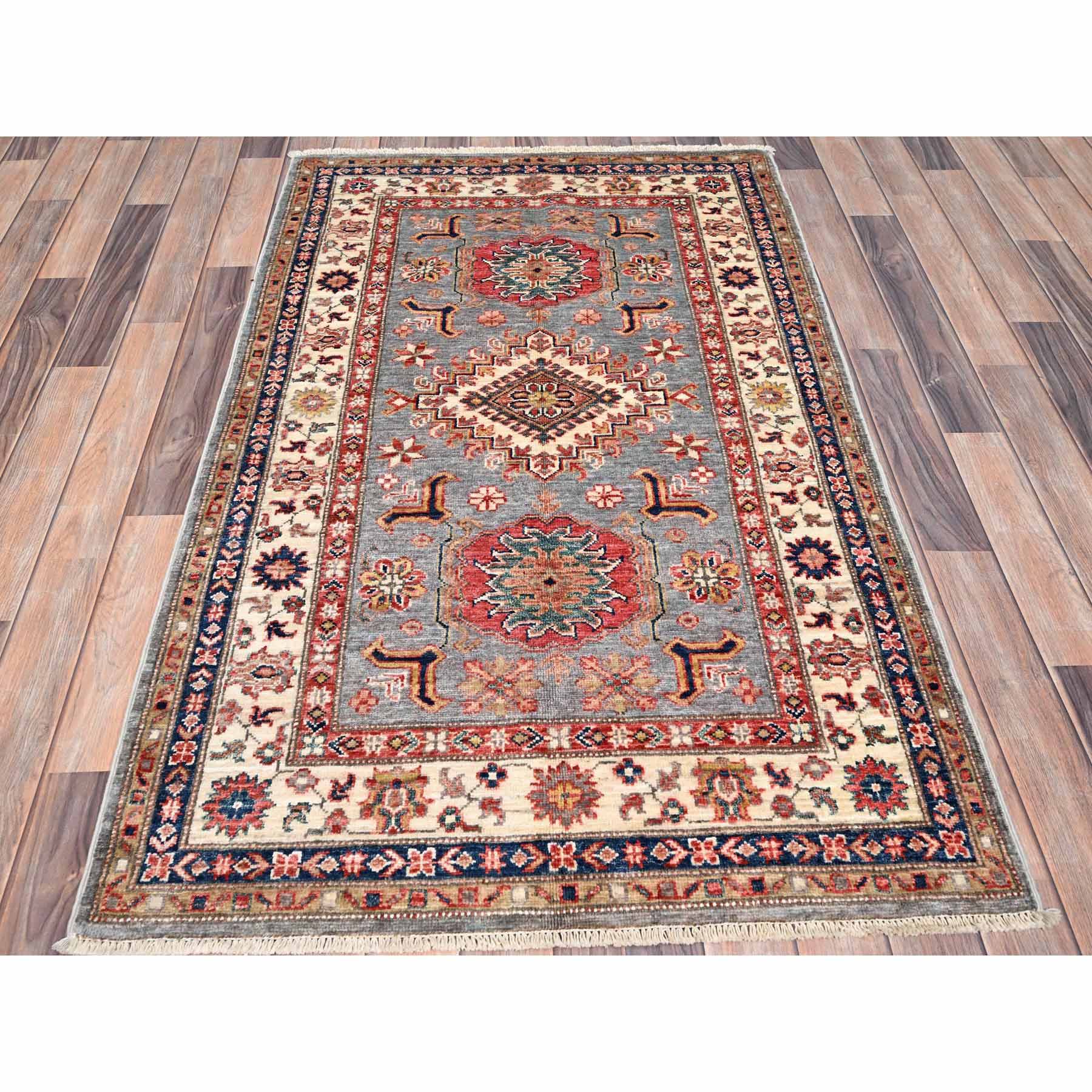 Kazak-Hand-Knotted-Rug-431575