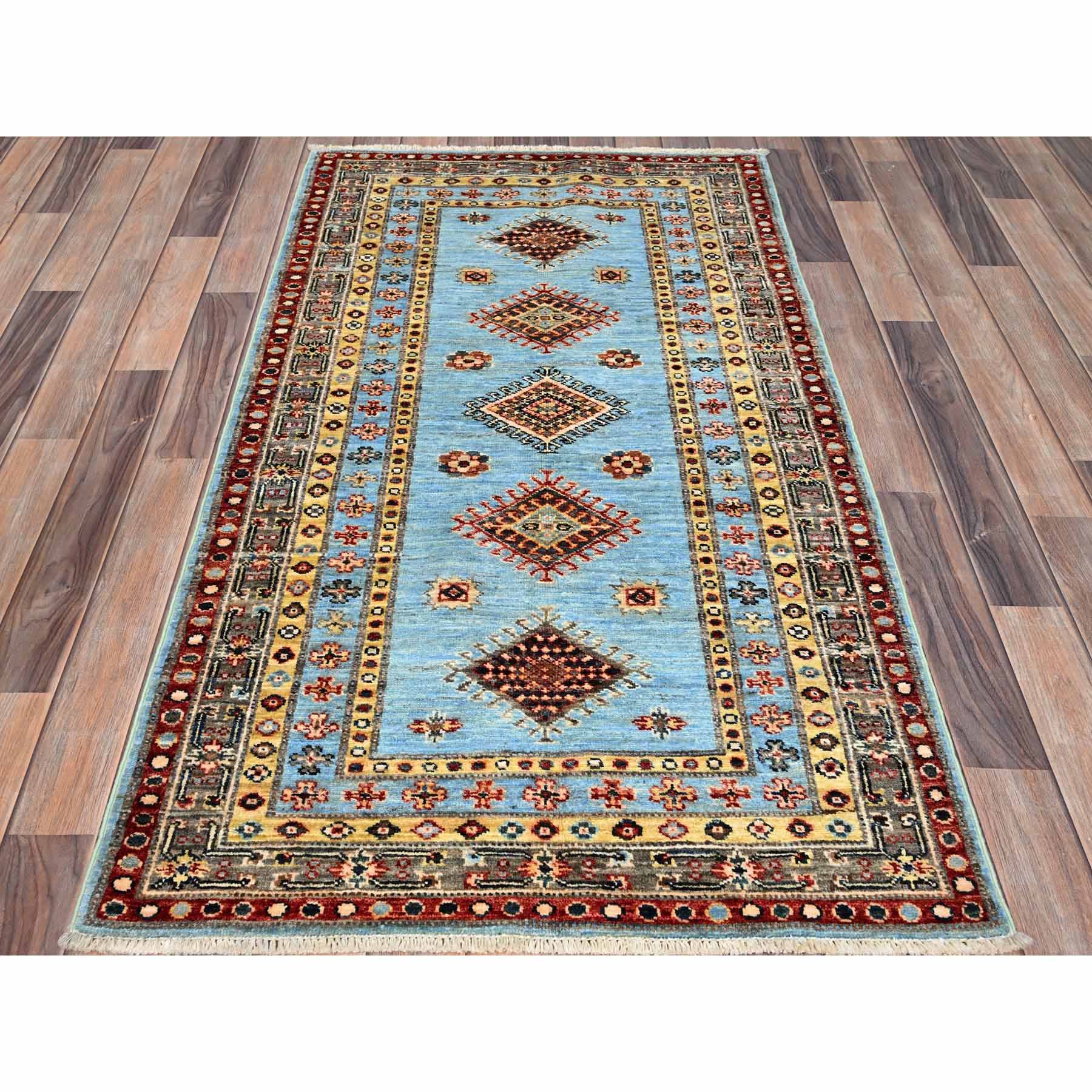 Kazak-Hand-Knotted-Rug-431595