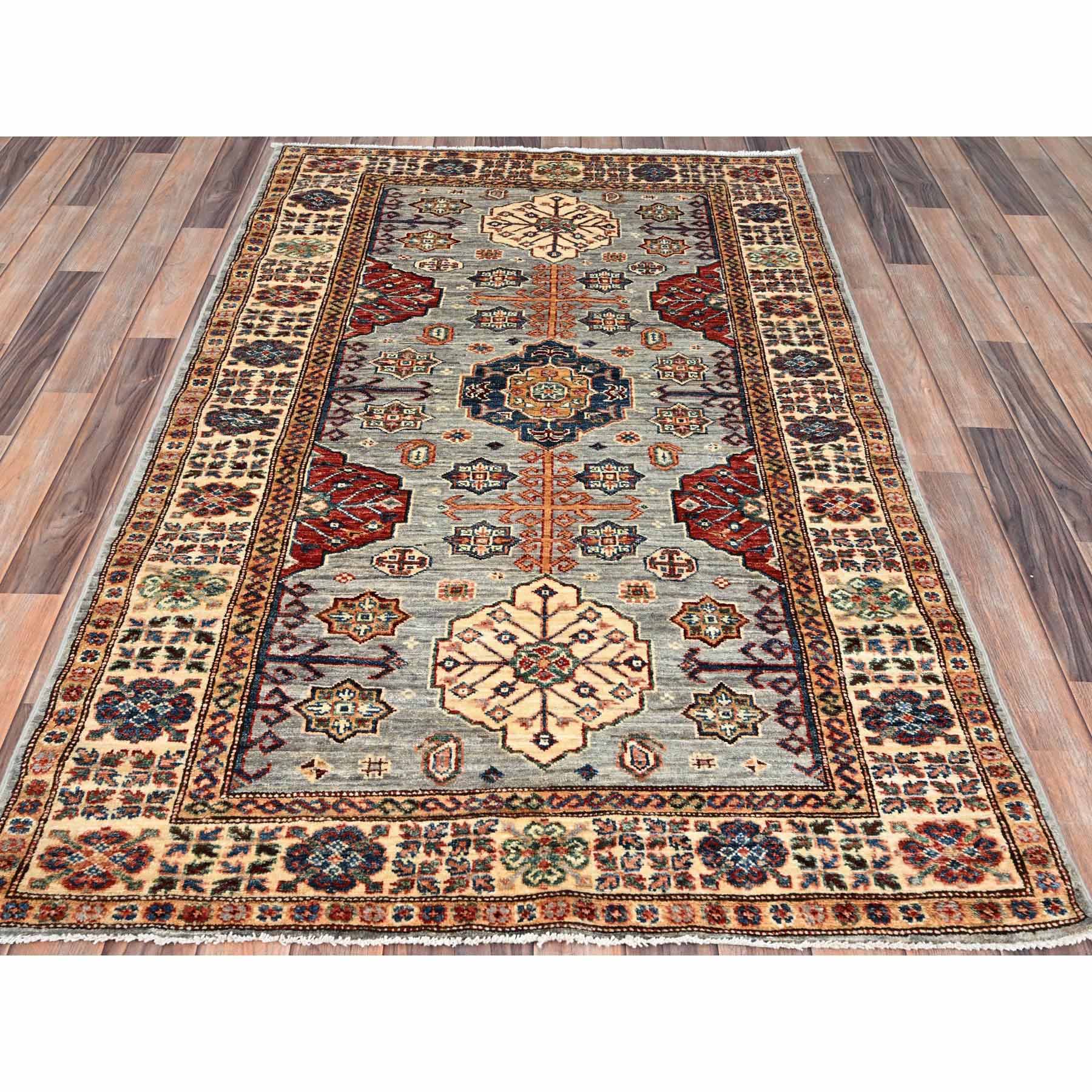Kazak-Hand-Knotted-Rug-431600