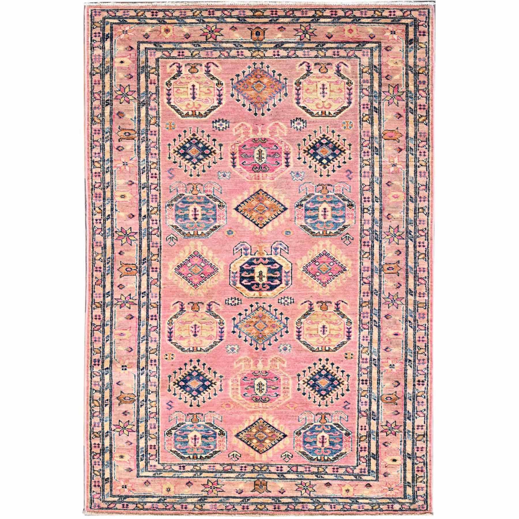 Kazak-Hand-Knotted-Rug-431610