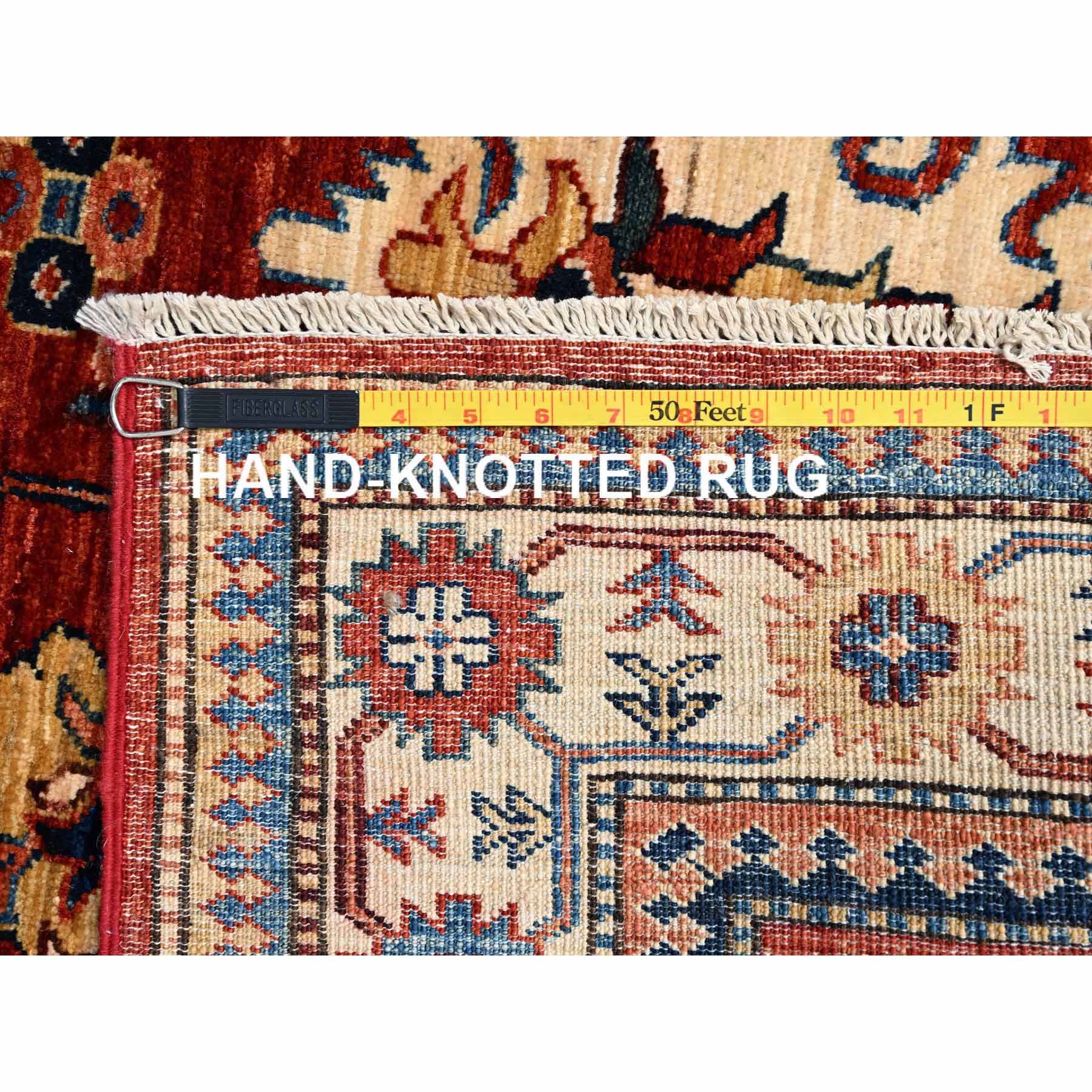 Kazak-Hand-Knotted-Rug-431655