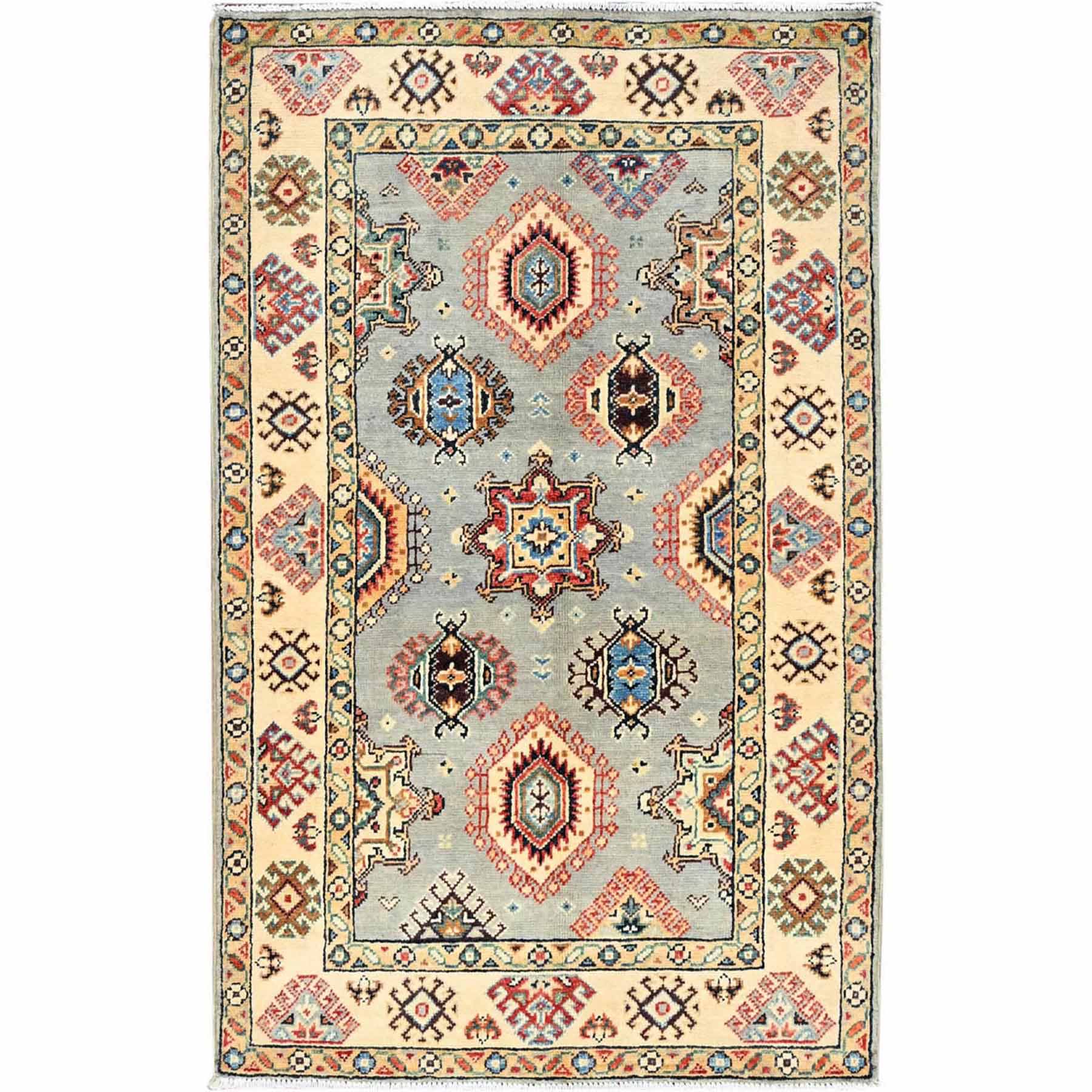 Kazak-Hand-Knotted-Rug-432330