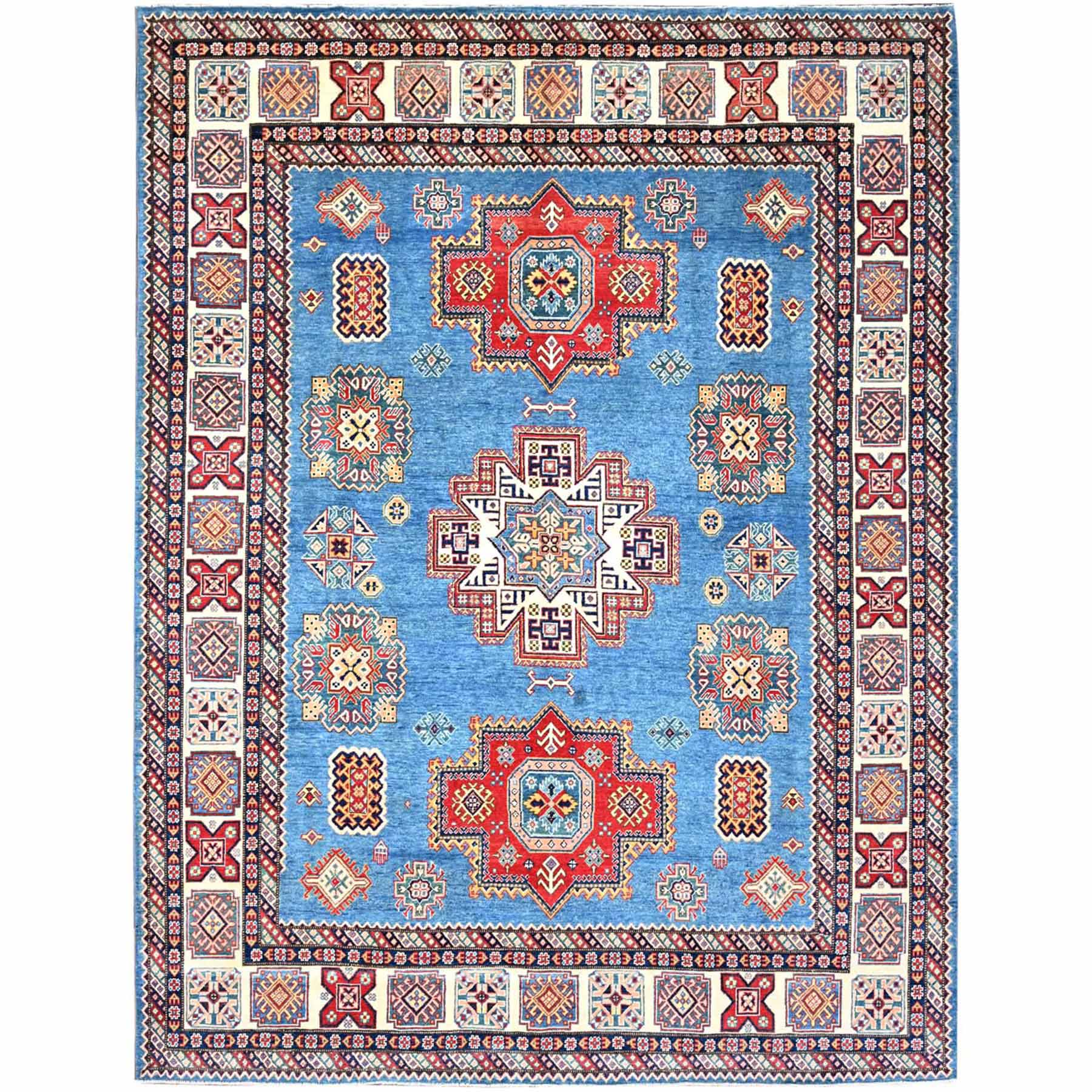 Kazak-Hand-Knotted-Rug-432365