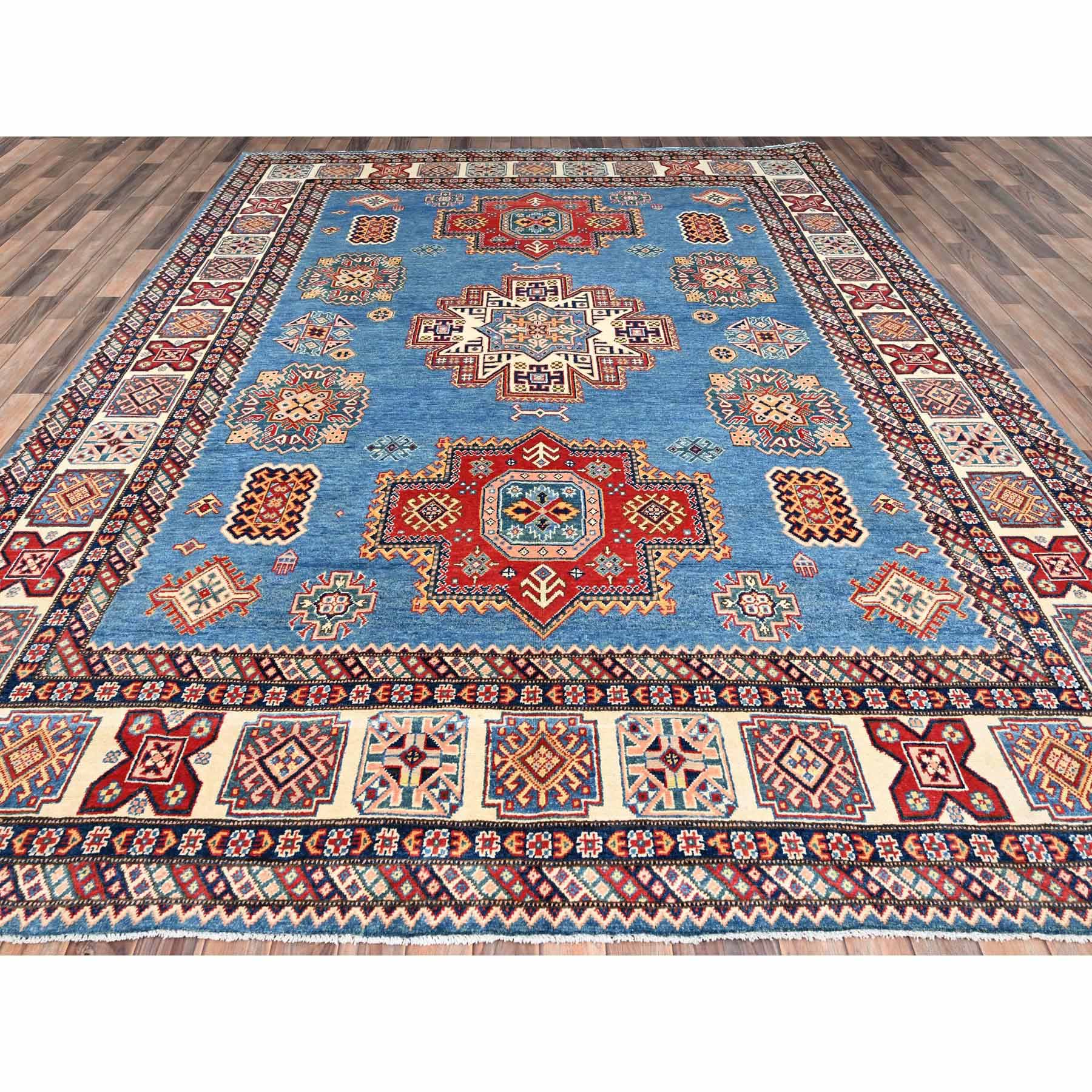 Kazak-Hand-Knotted-Rug-432365