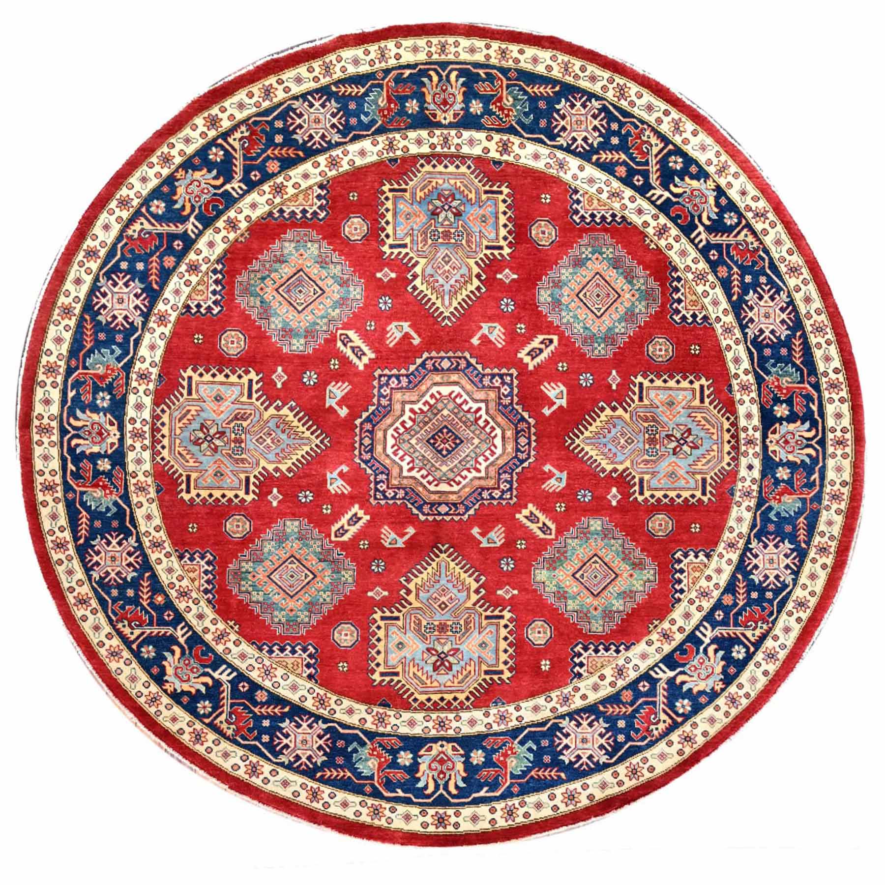 Kazak-Hand-Knotted-Rug-432380