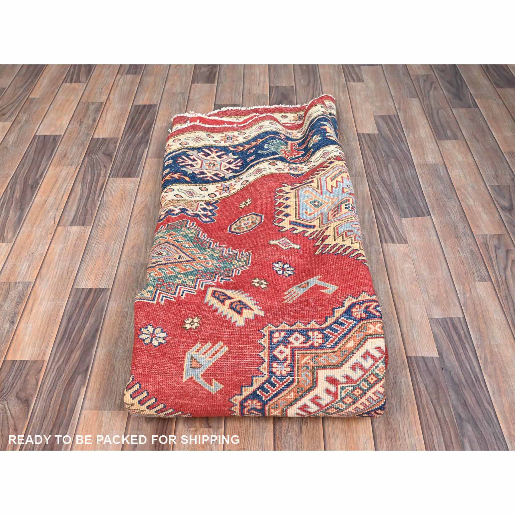 Kazak-Hand-Knotted-Rug-432380