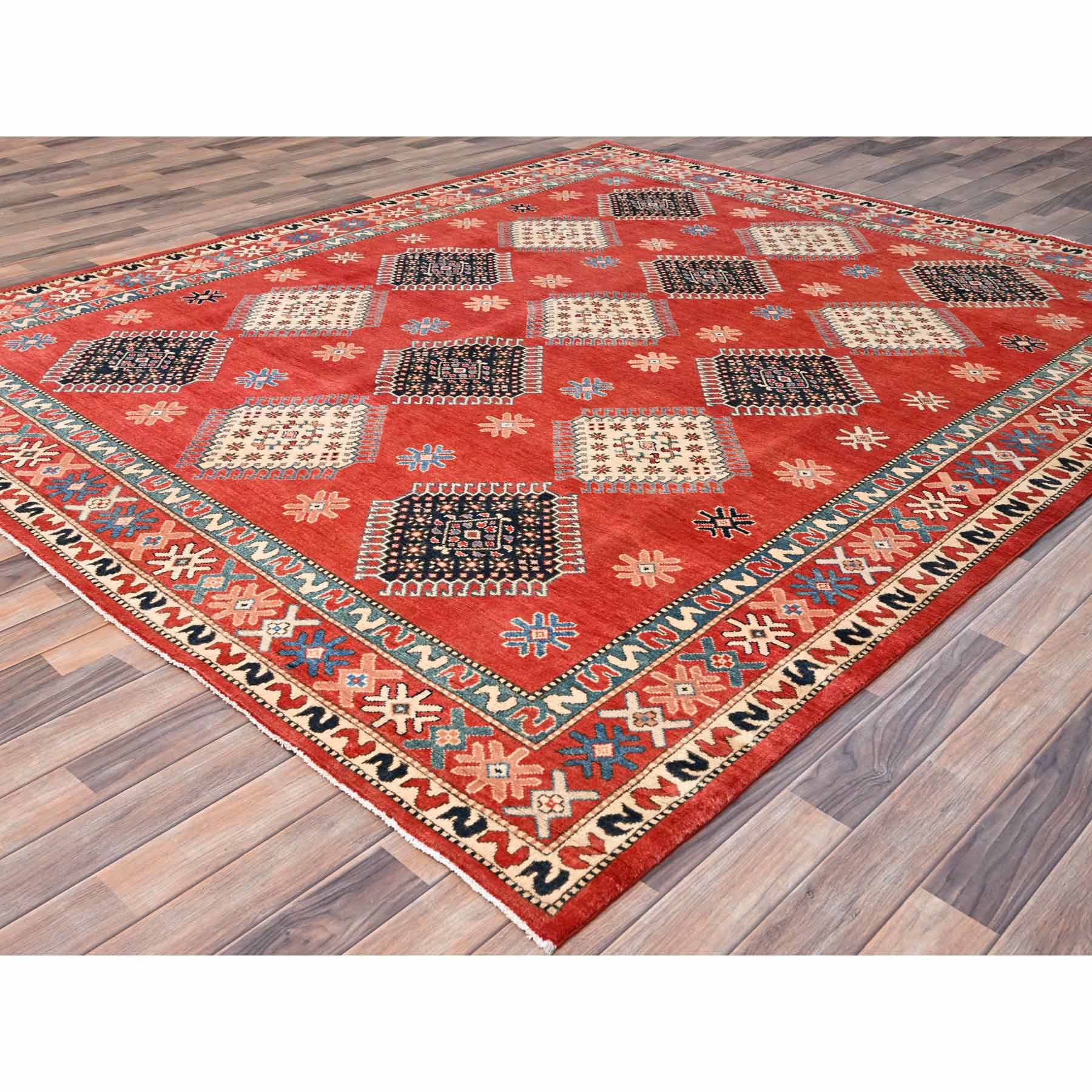 Kazak-Hand-Knotted-Rug-432390