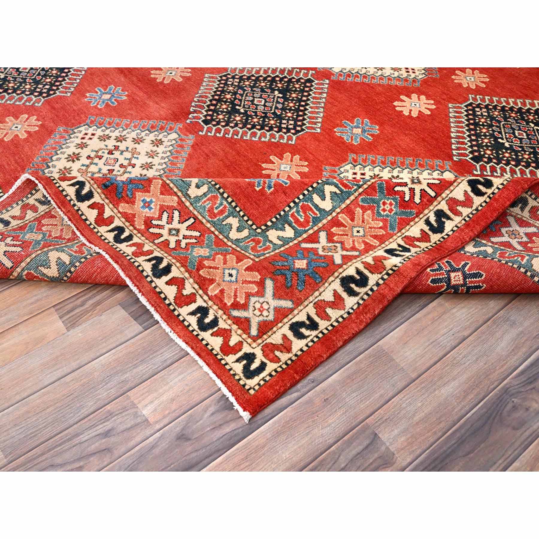 Kazak-Hand-Knotted-Rug-432390