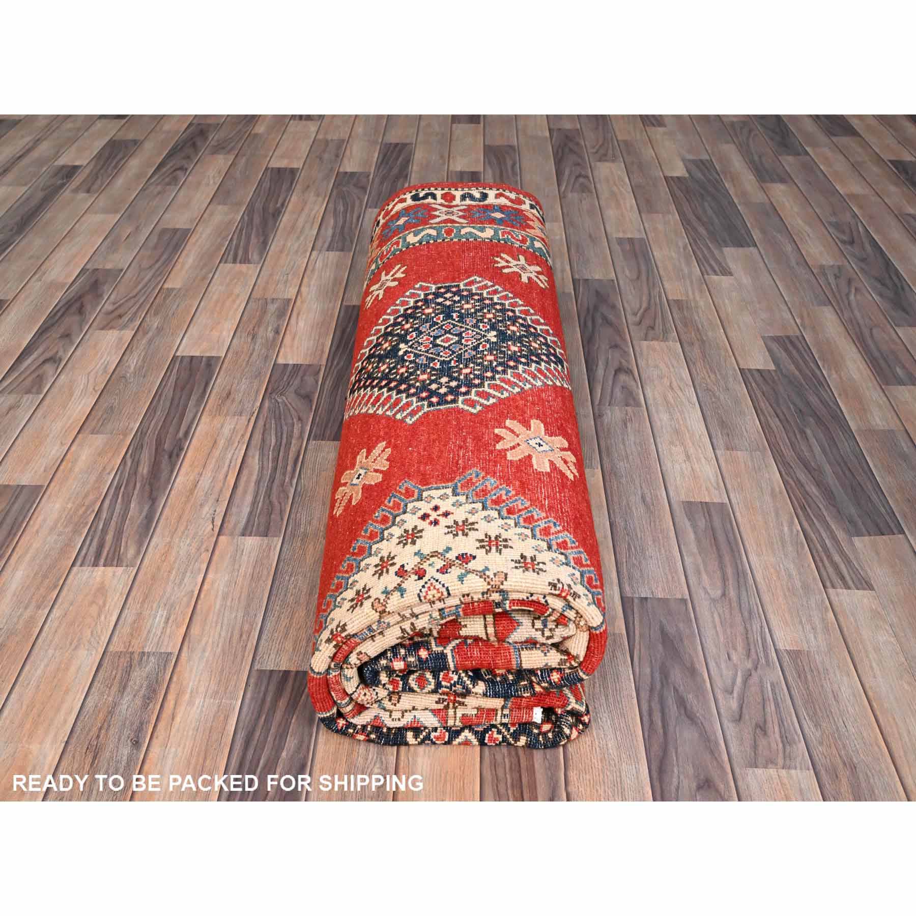 Kazak-Hand-Knotted-Rug-432390