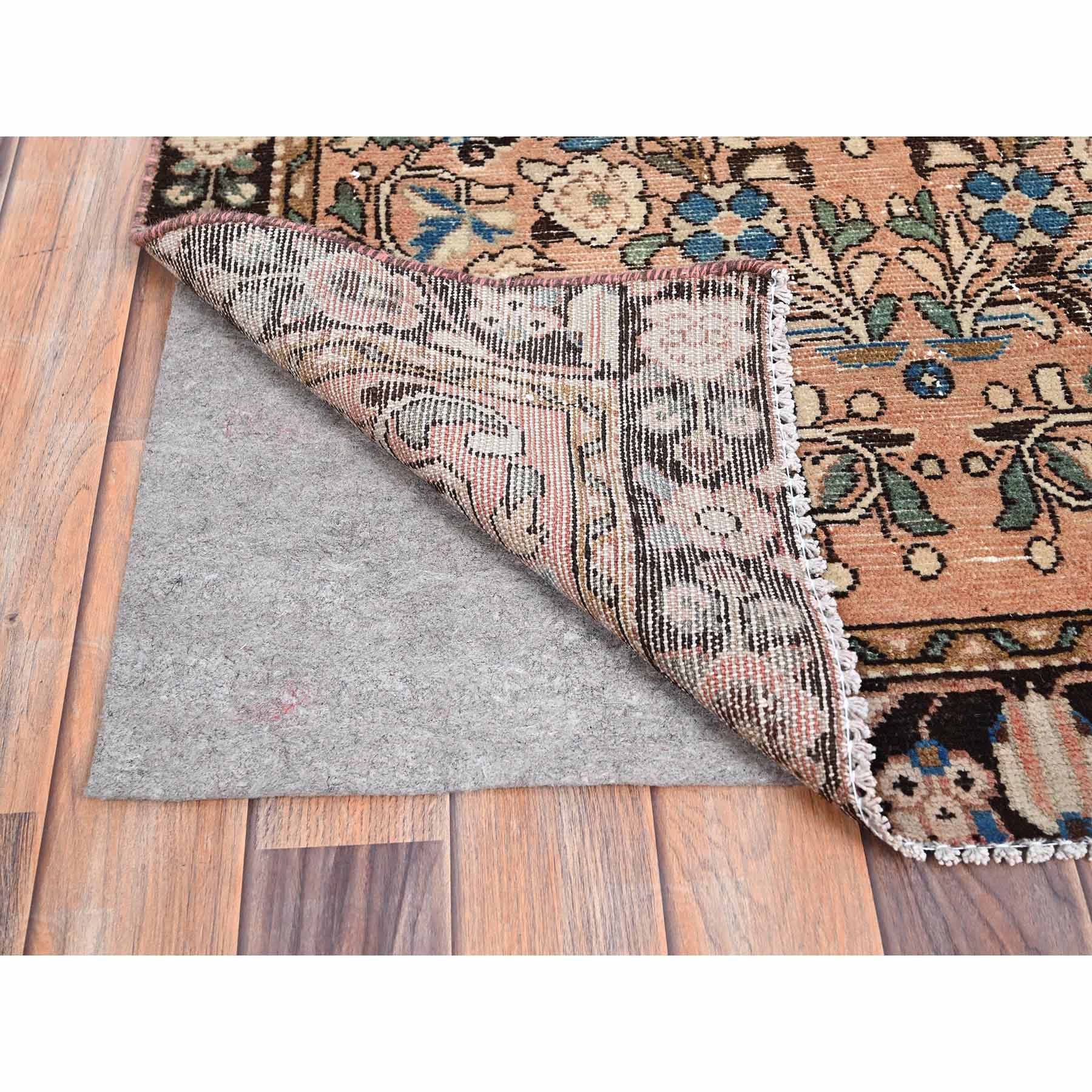 Overdyed-Vintage-Hand-Knotted-Rug-430000