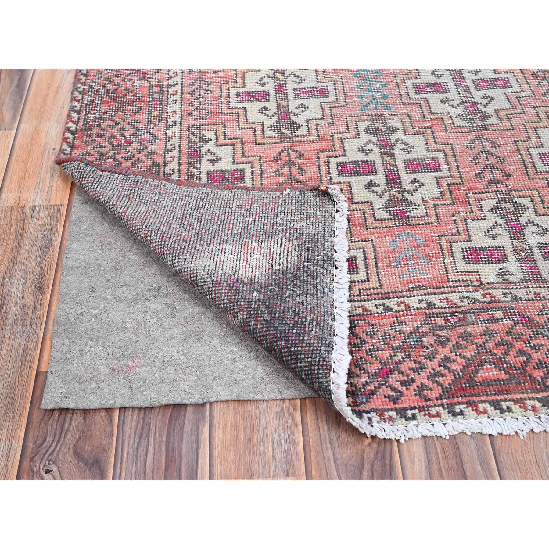 Overdyed-Vintage-Hand-Knotted-Rug-430035