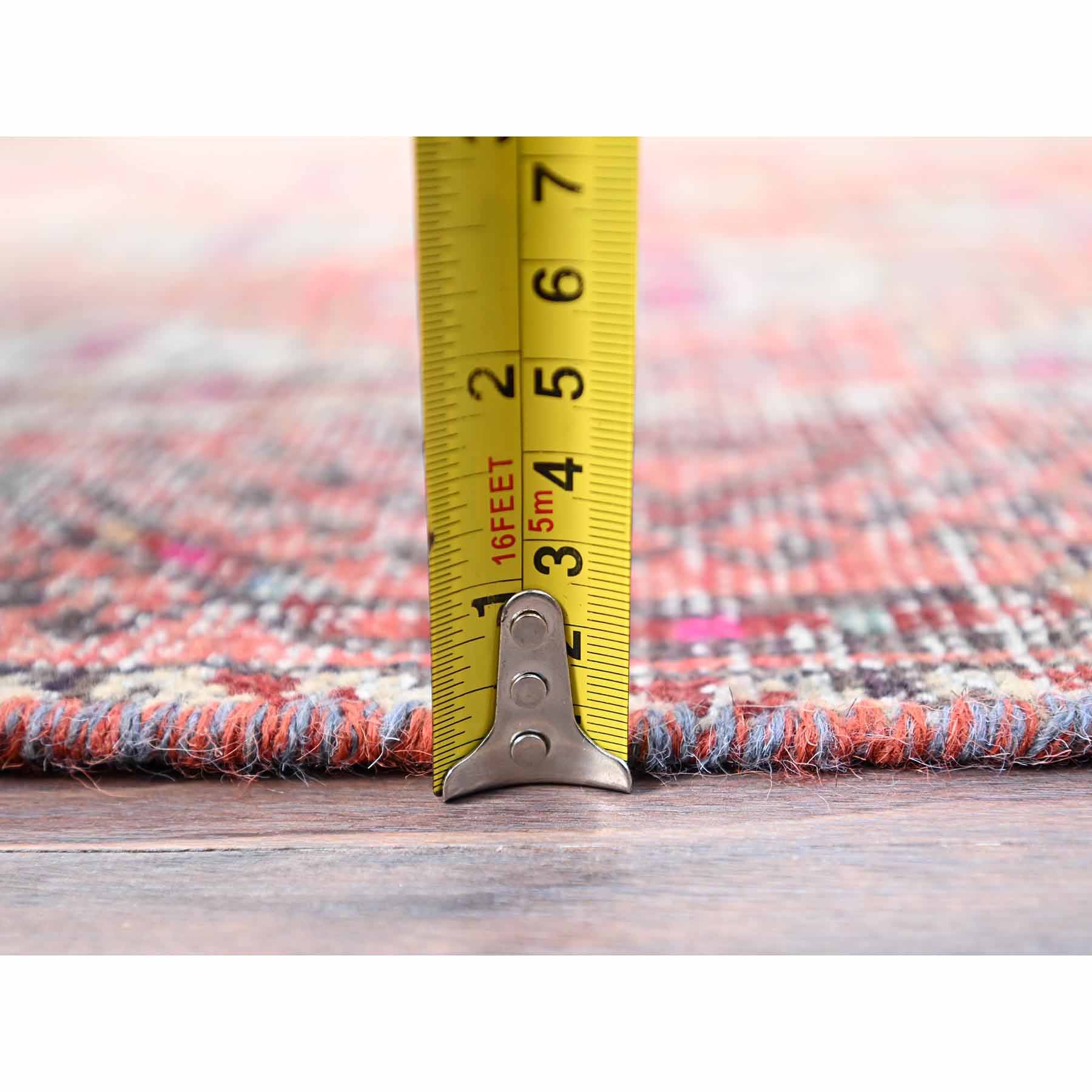 Overdyed-Vintage-Hand-Knotted-Rug-430035