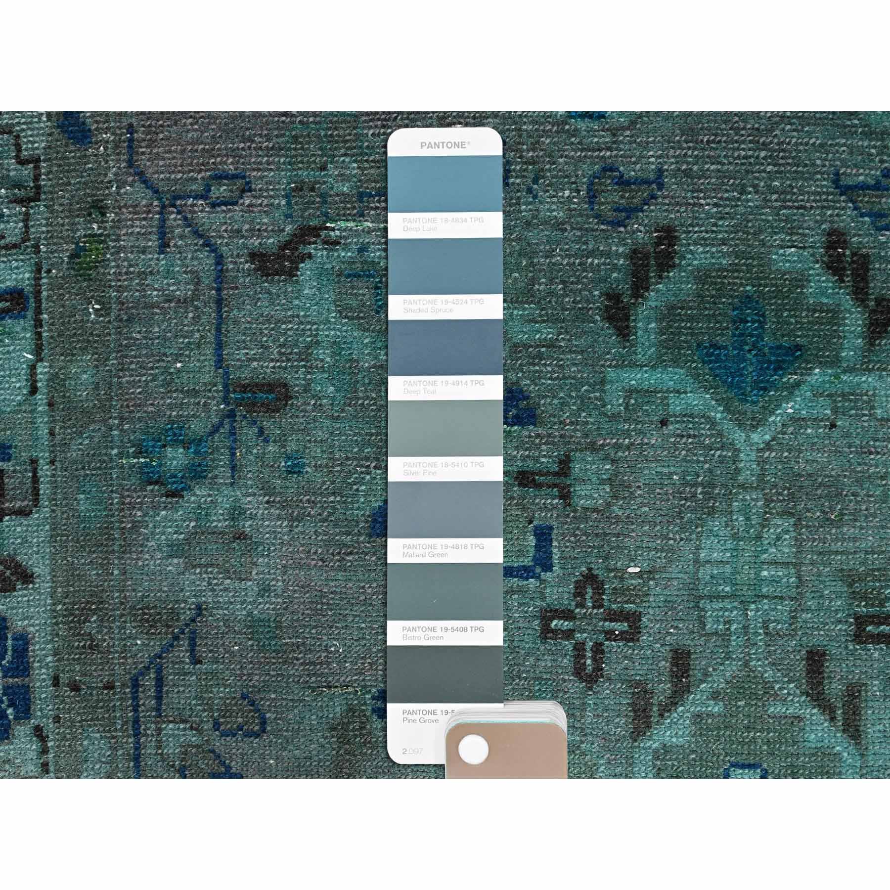 Overdyed-Vintage-Hand-Knotted-Rug-430040