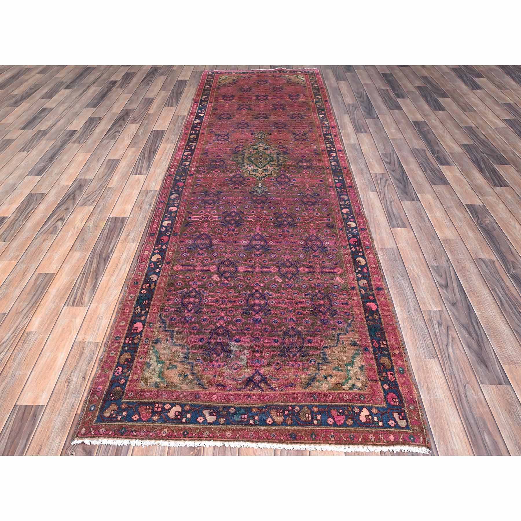 Overdyed-Vintage-Hand-Knotted-Rug-430075