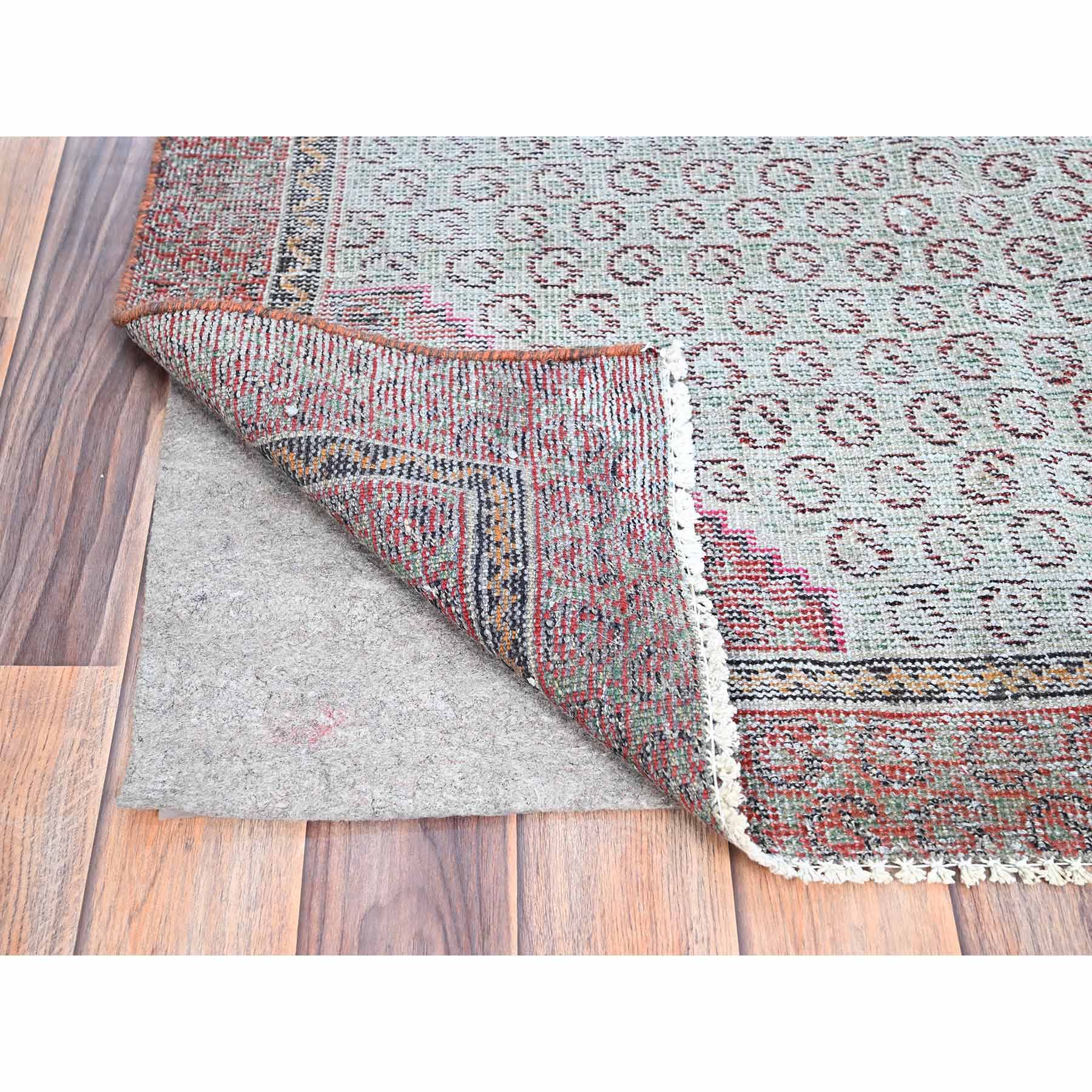 Overdyed-Vintage-Hand-Knotted-Rug-430255