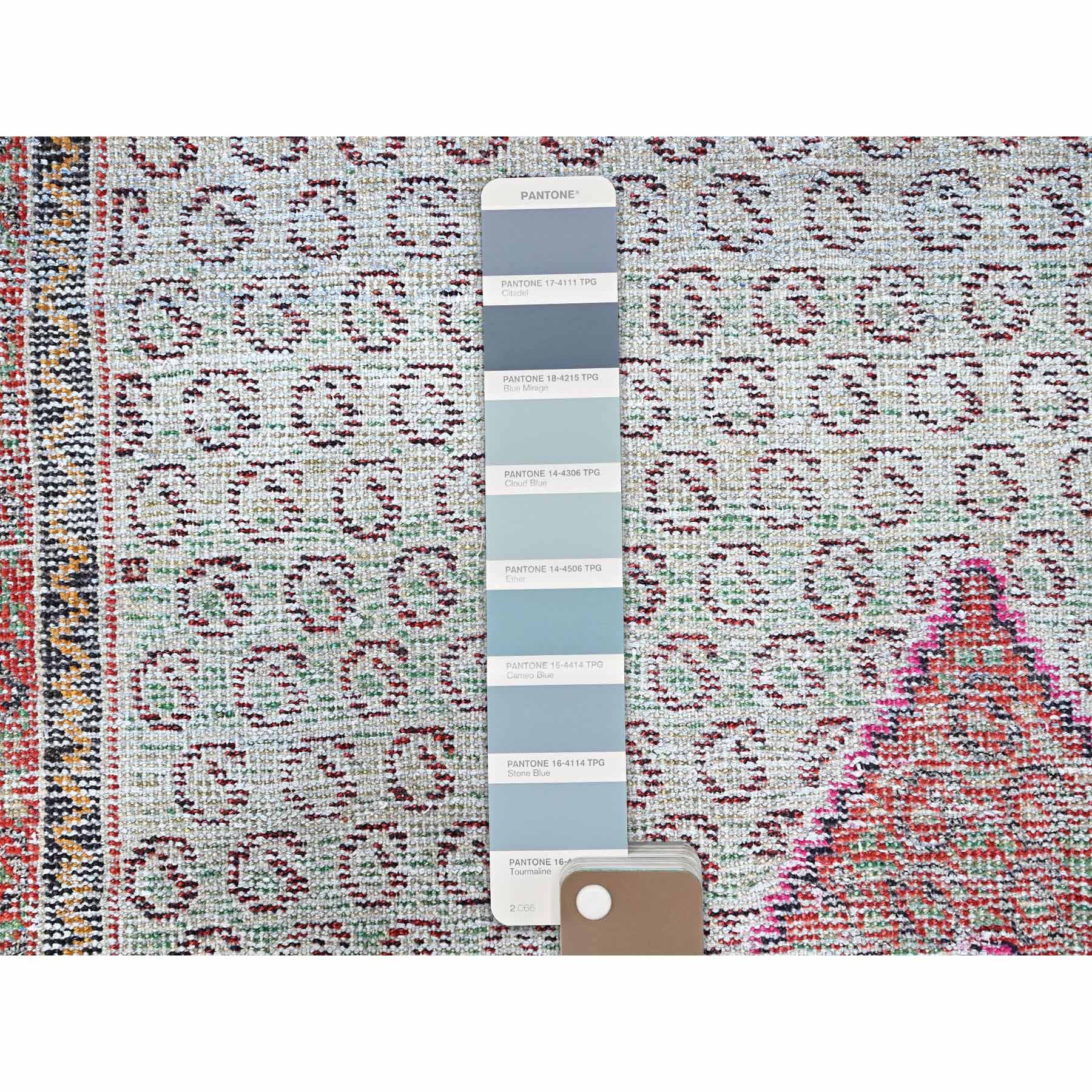 Overdyed-Vintage-Hand-Knotted-Rug-430255