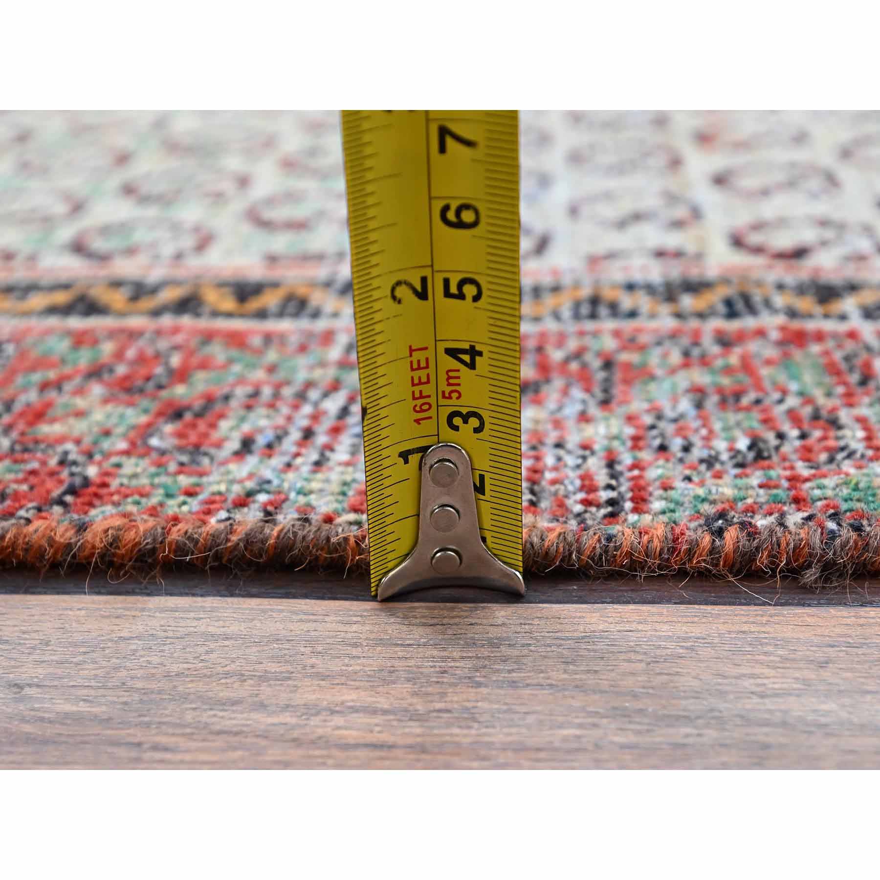 Overdyed-Vintage-Hand-Knotted-Rug-430255
