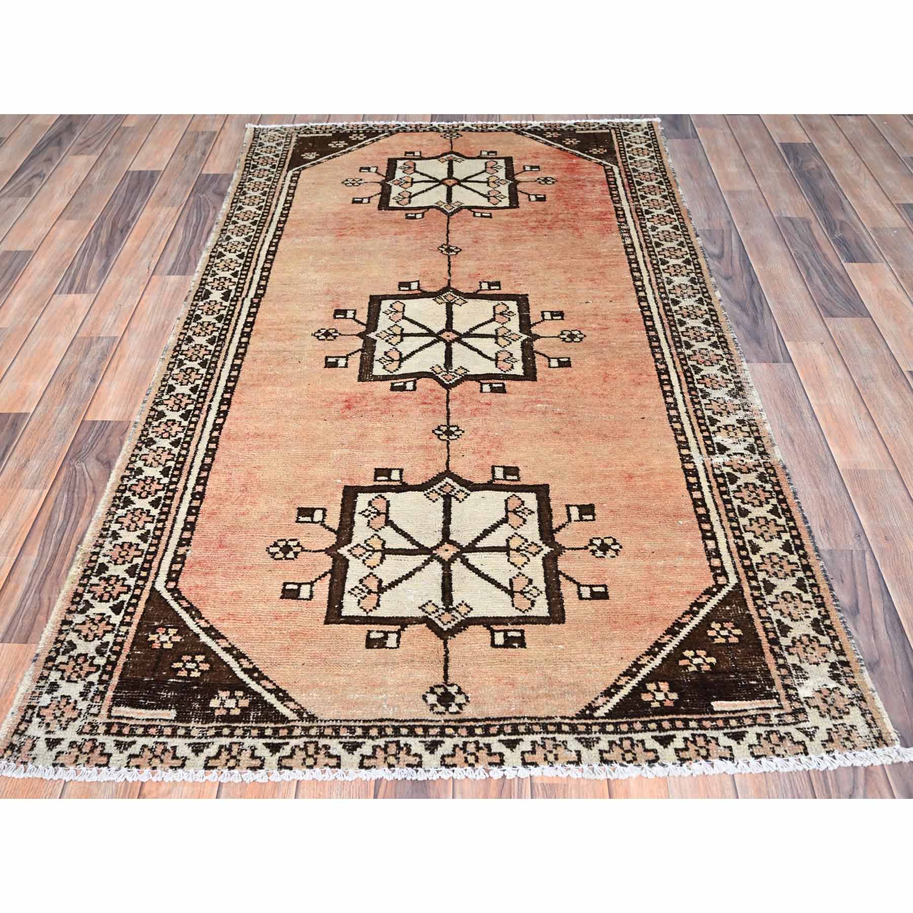 Overdyed-Vintage-Hand-Knotted-Rug-430265