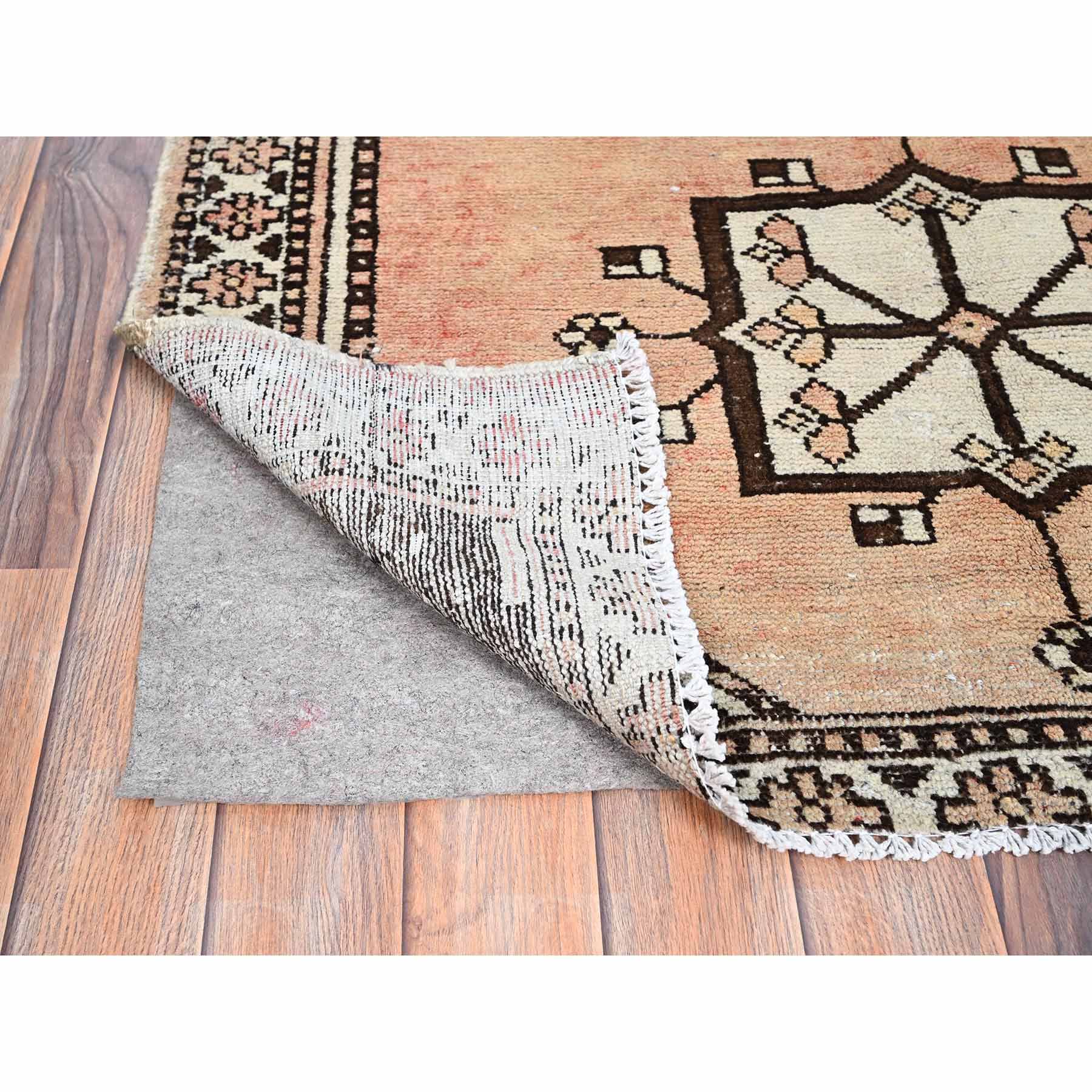 Overdyed-Vintage-Hand-Knotted-Rug-430265