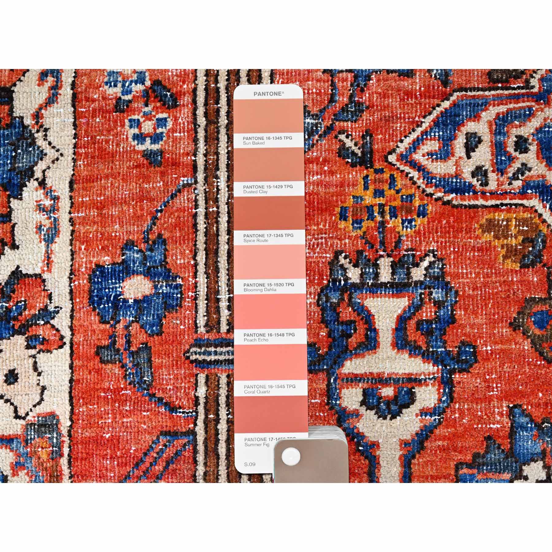 Overdyed-Vintage-Hand-Knotted-Rug-430270