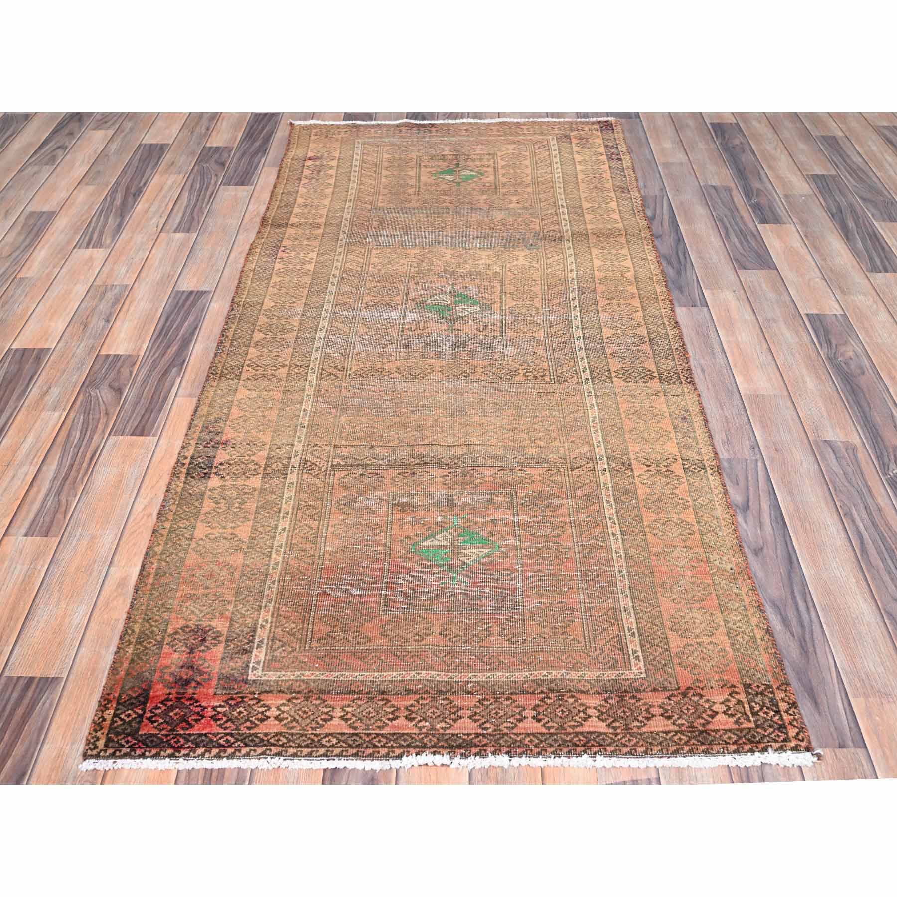 Overdyed-Vintage-Hand-Knotted-Rug-430315