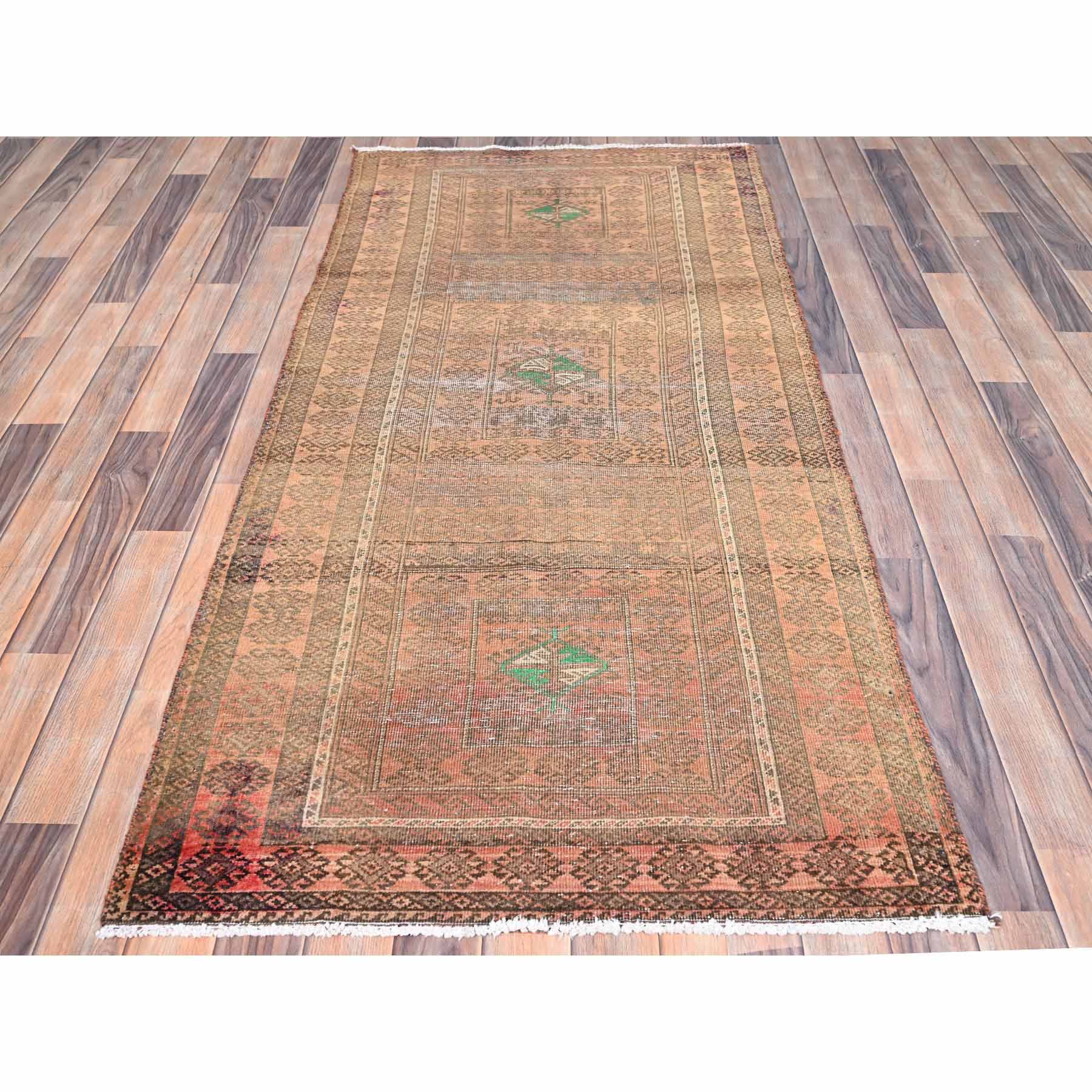 Overdyed-Vintage-Hand-Knotted-Rug-430315