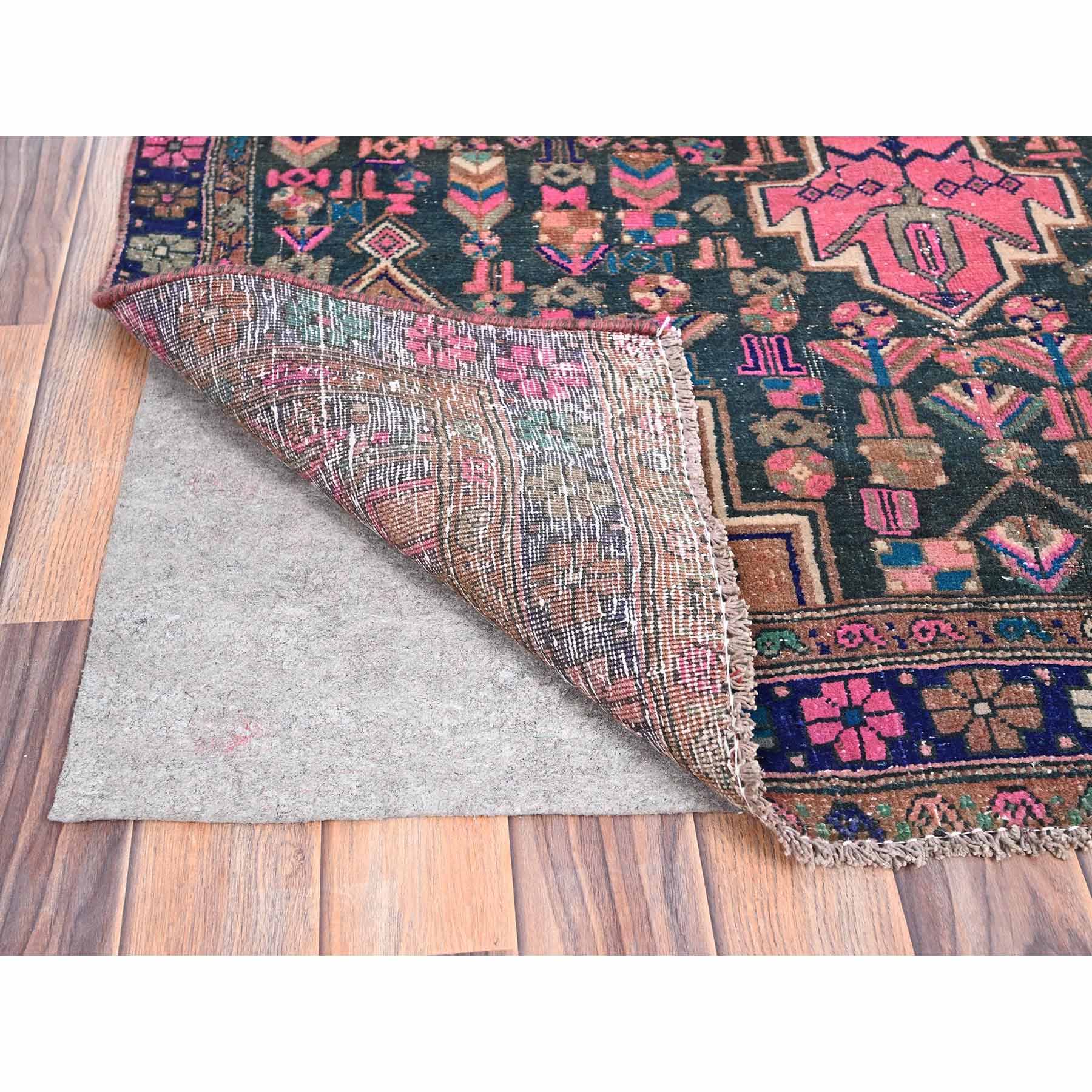 Overdyed-Vintage-Hand-Knotted-Rug-430330