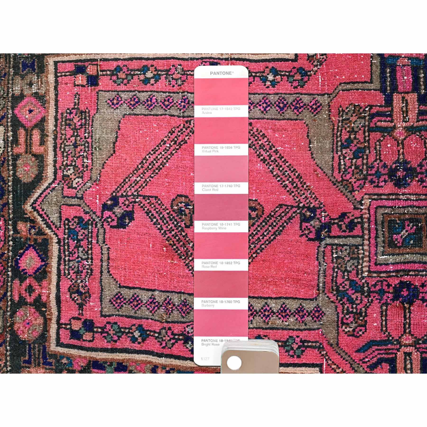 Overdyed-Vintage-Hand-Knotted-Rug-430330
