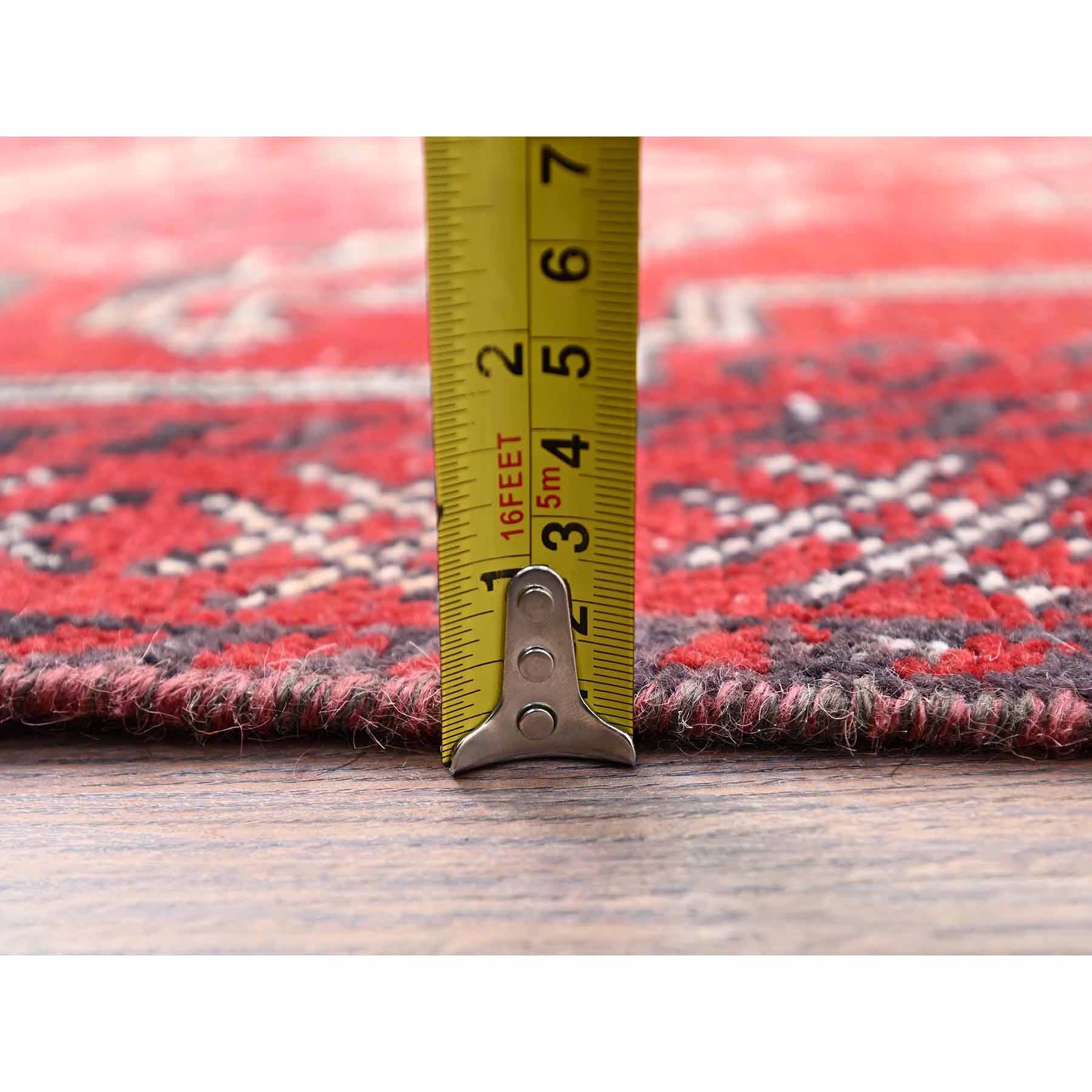 Overdyed-Vintage-Hand-Knotted-Rug-430340
