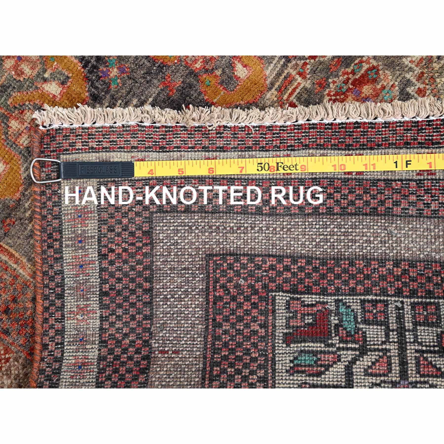 Overdyed-Vintage-Hand-Knotted-Rug-430355