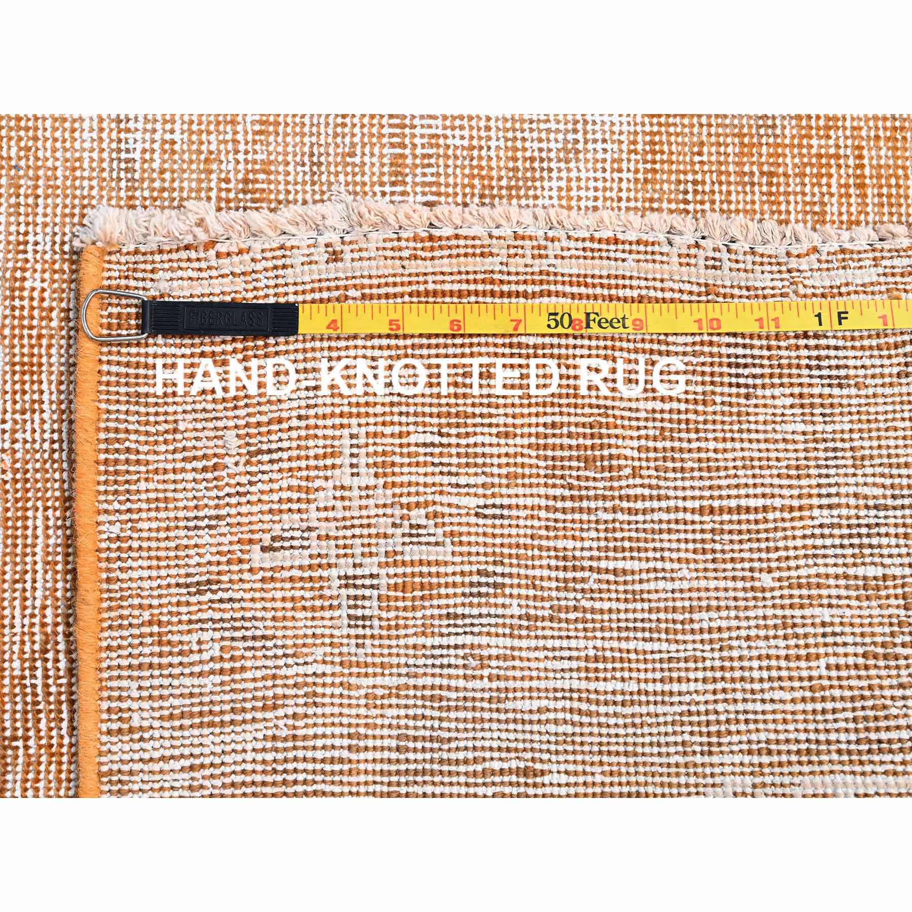 Overdyed-Vintage-Hand-Knotted-Rug-430460
